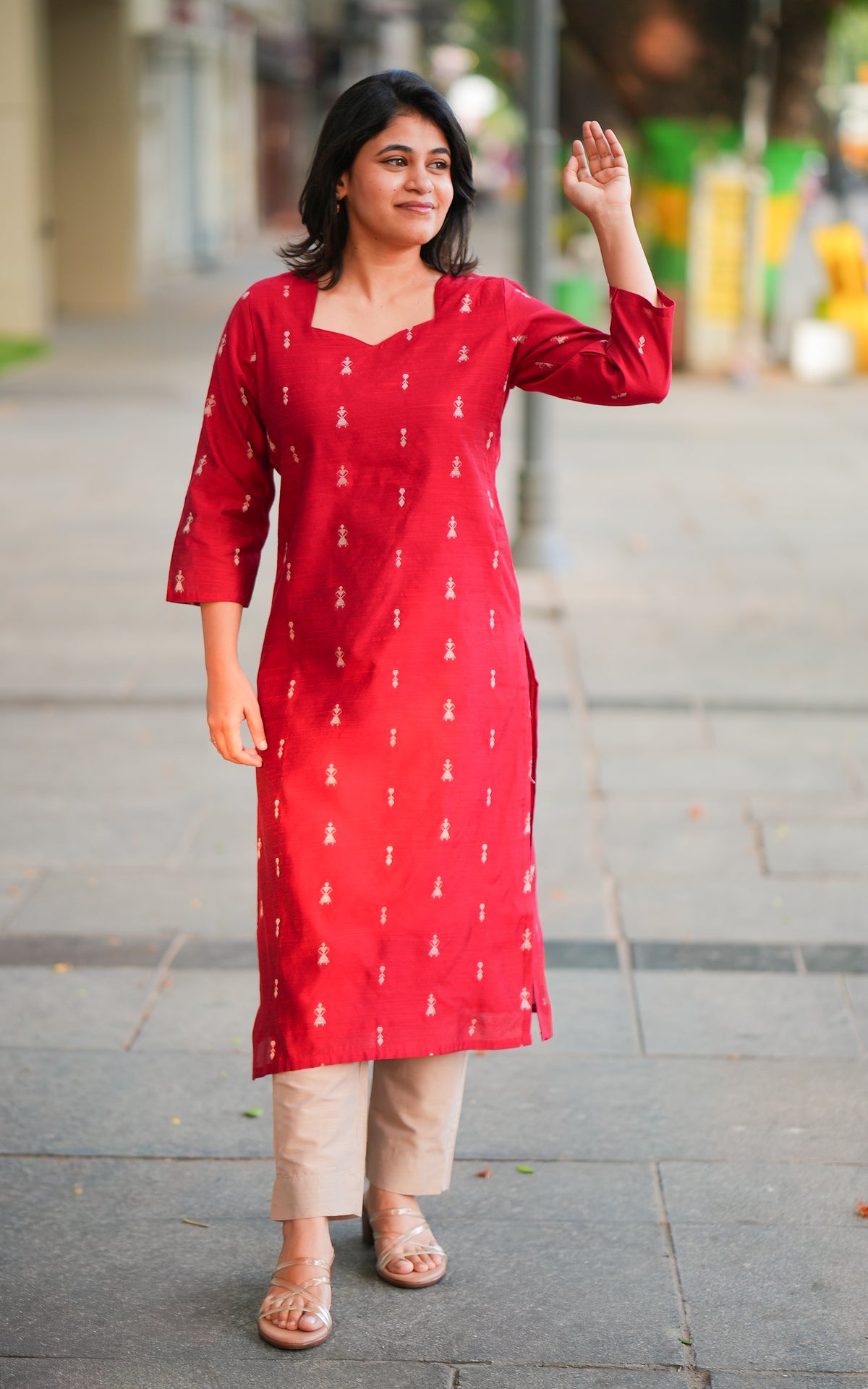 Folk Art Red