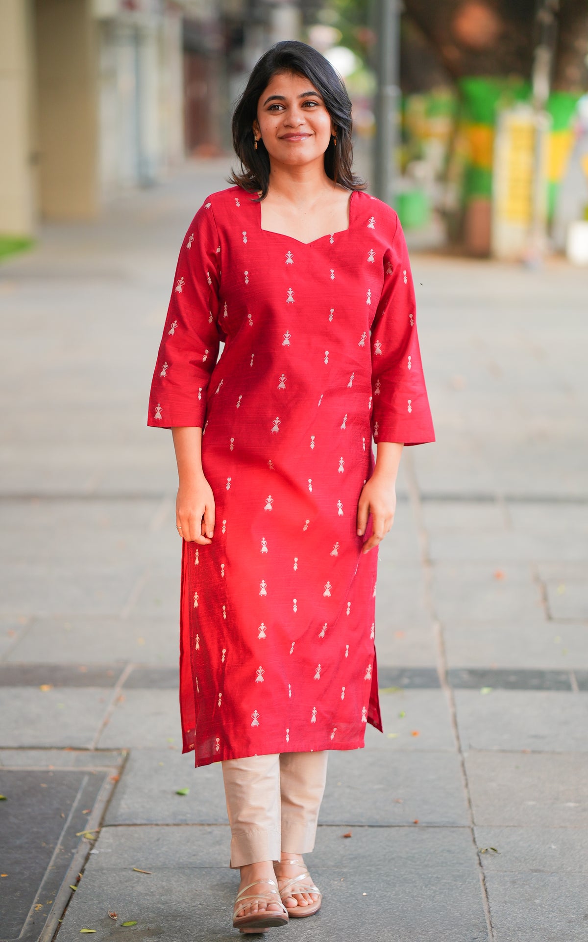 Folk Art Red