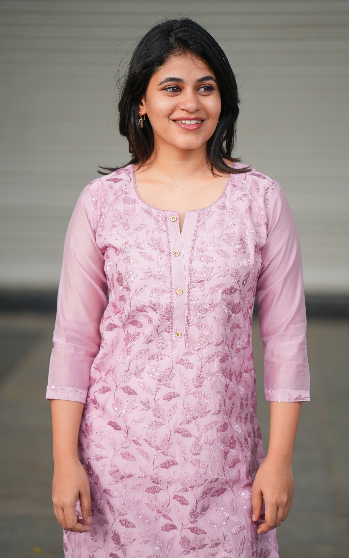 Rithuska Onion Pink (Only Kurti)