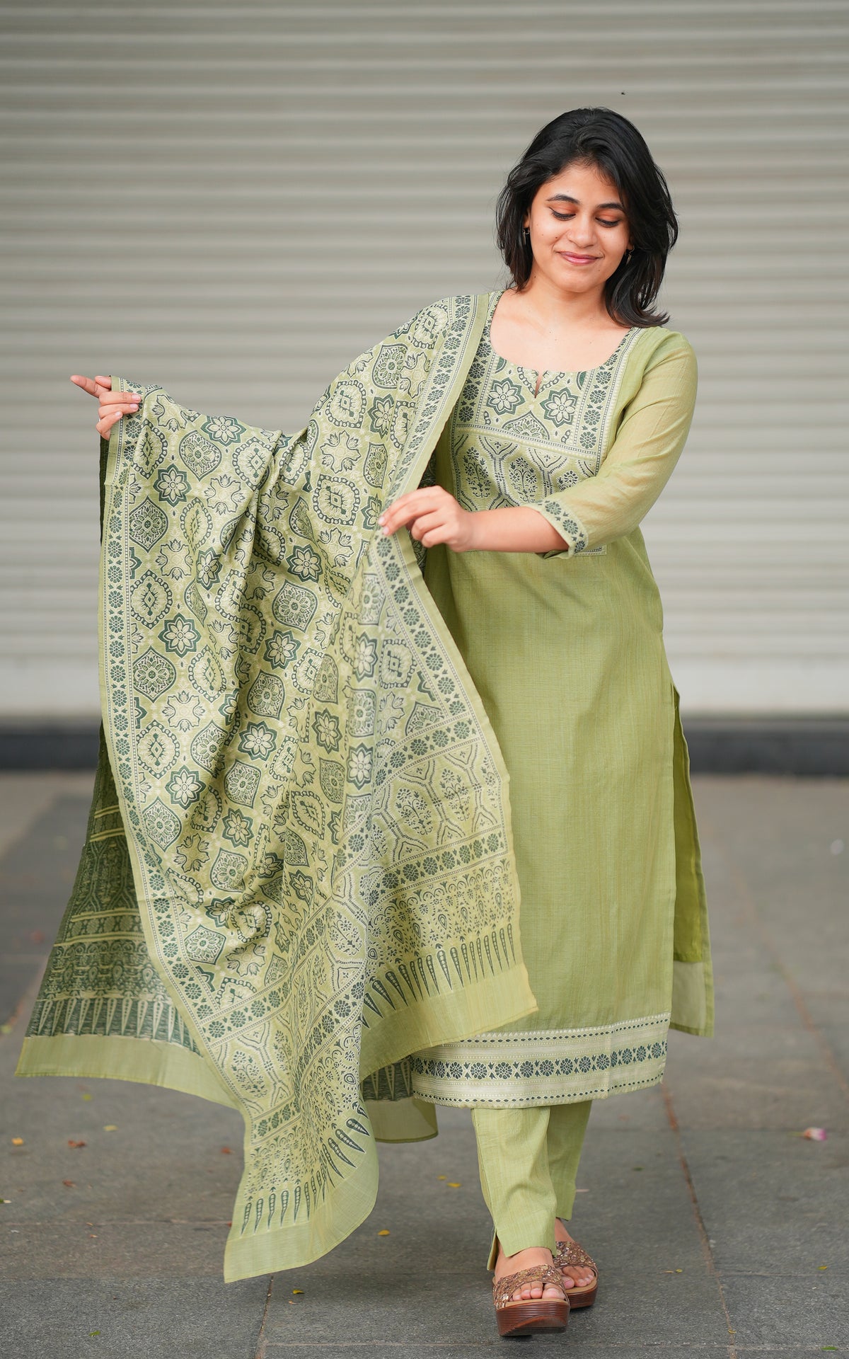 Sudharani (Kurti+Pant+Dupatta)