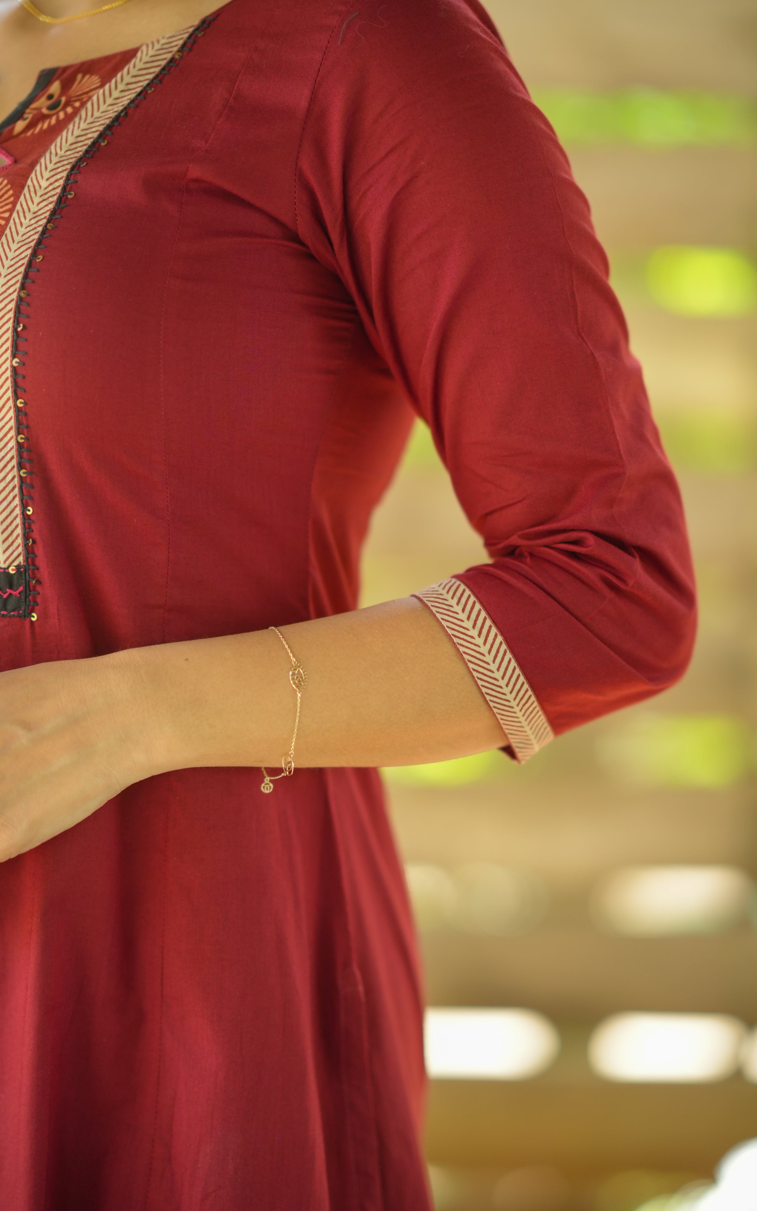 Side-slit kurti