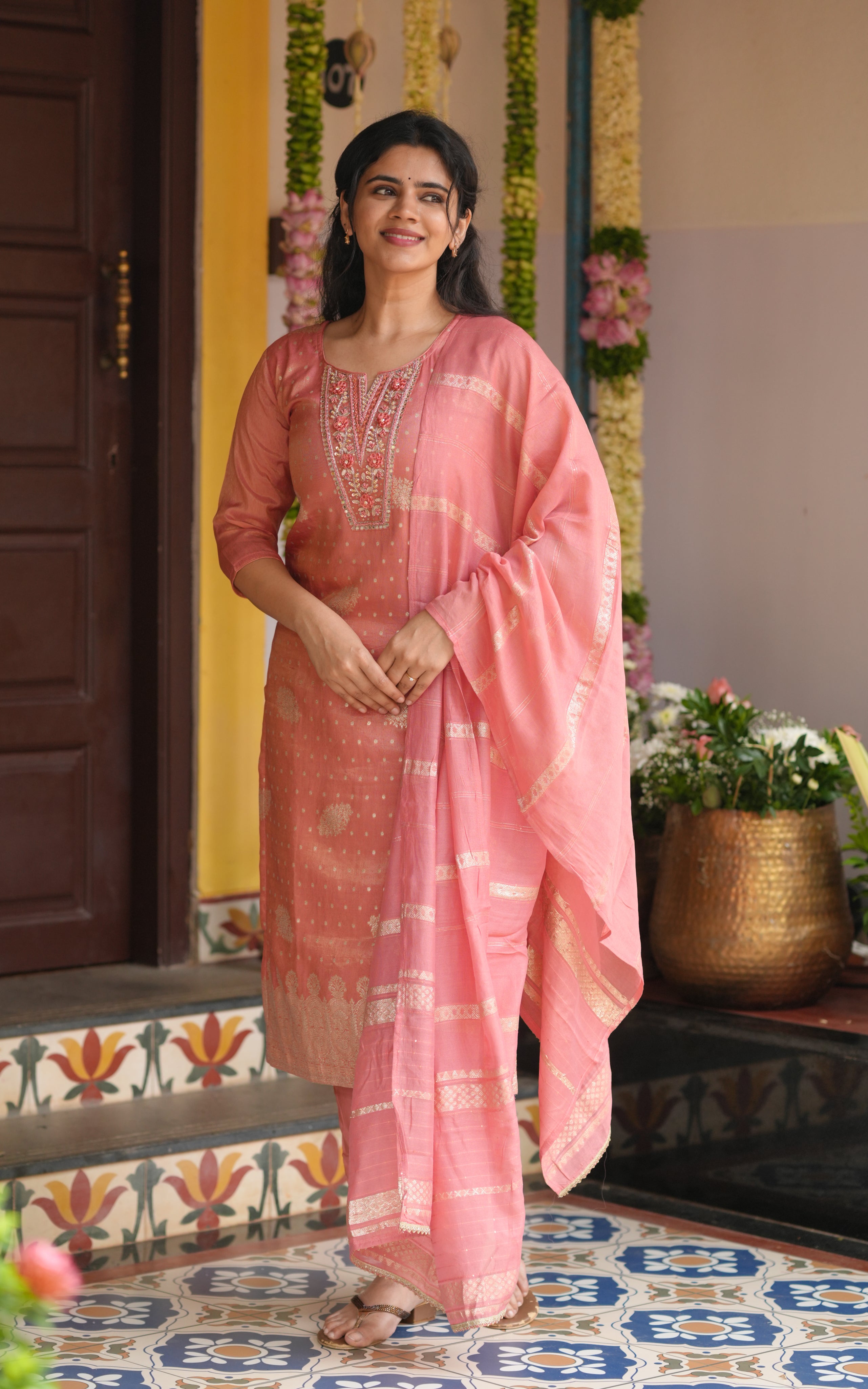 Aster (Kurti+Pant+Dupatta)