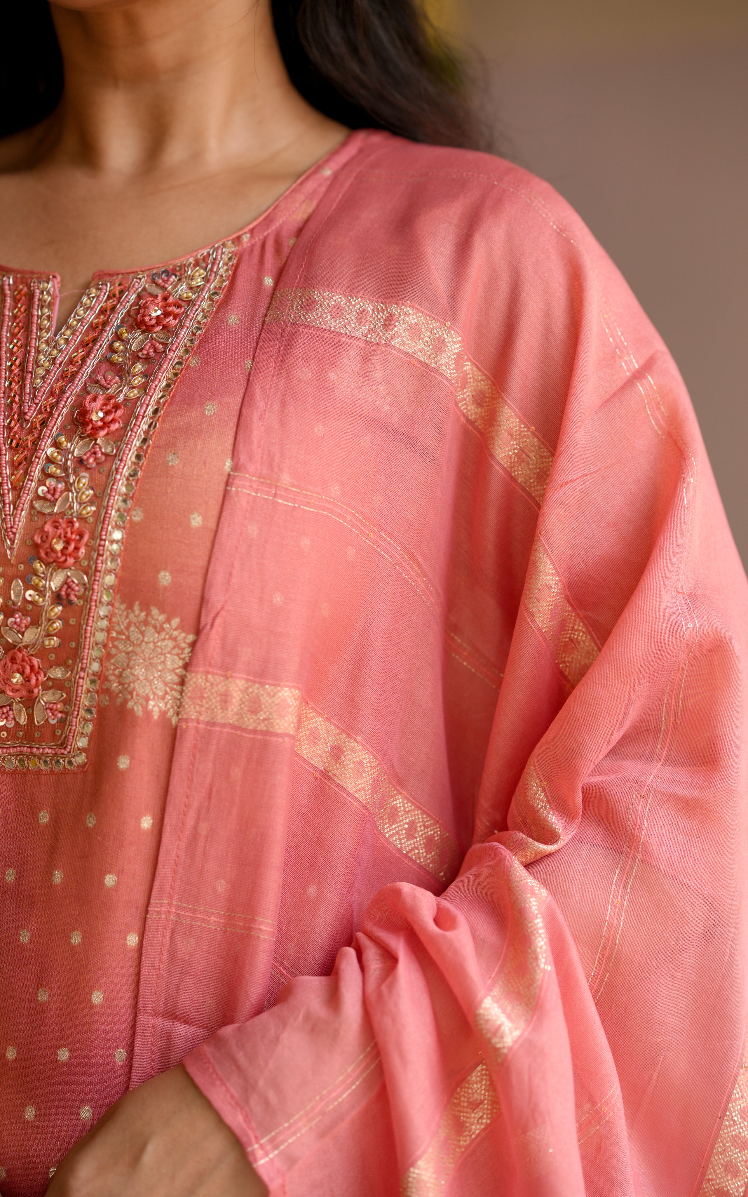 Aster (Kurti+Pant+Dupatta)