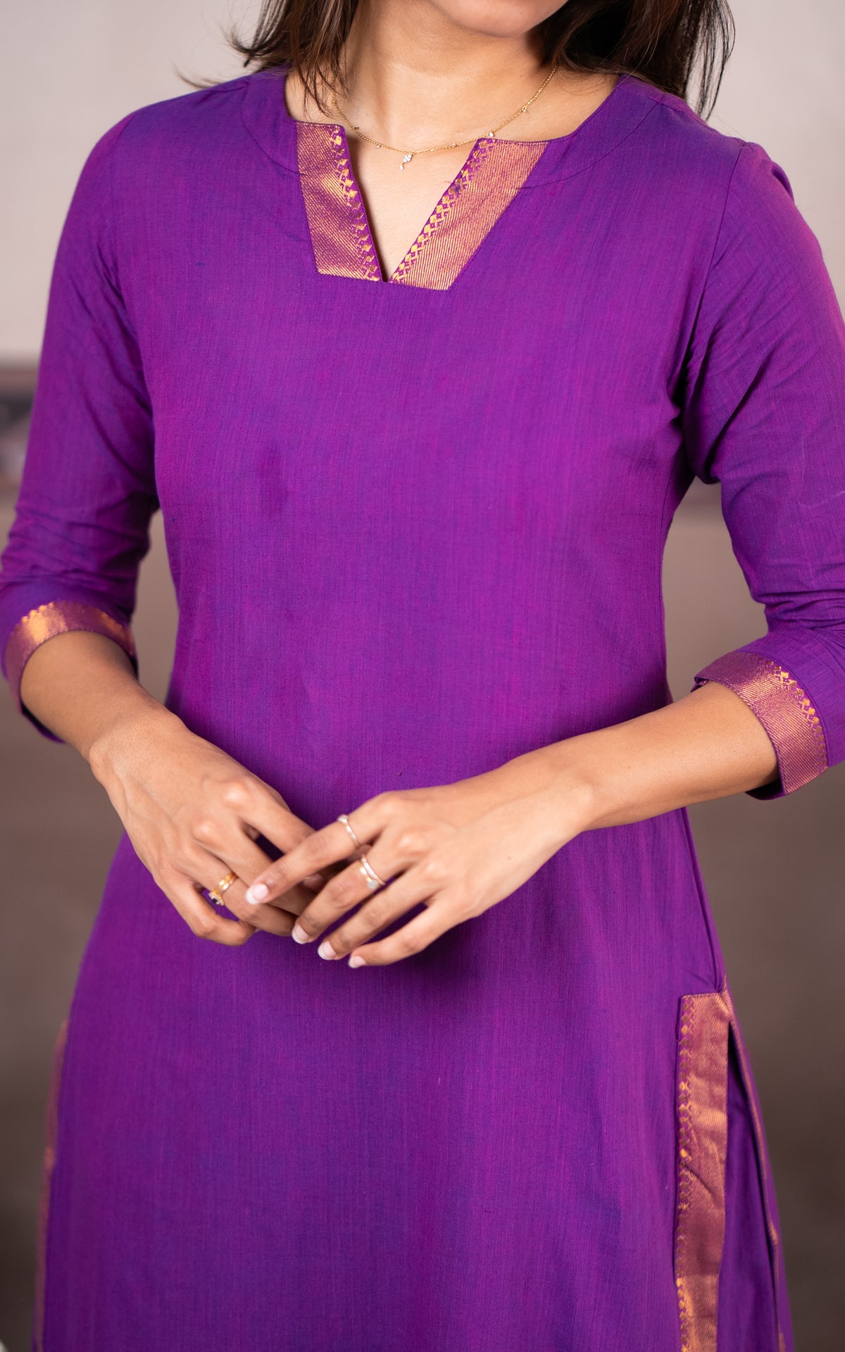 Vintage Set E (Kurti+Pant+Dupatta)