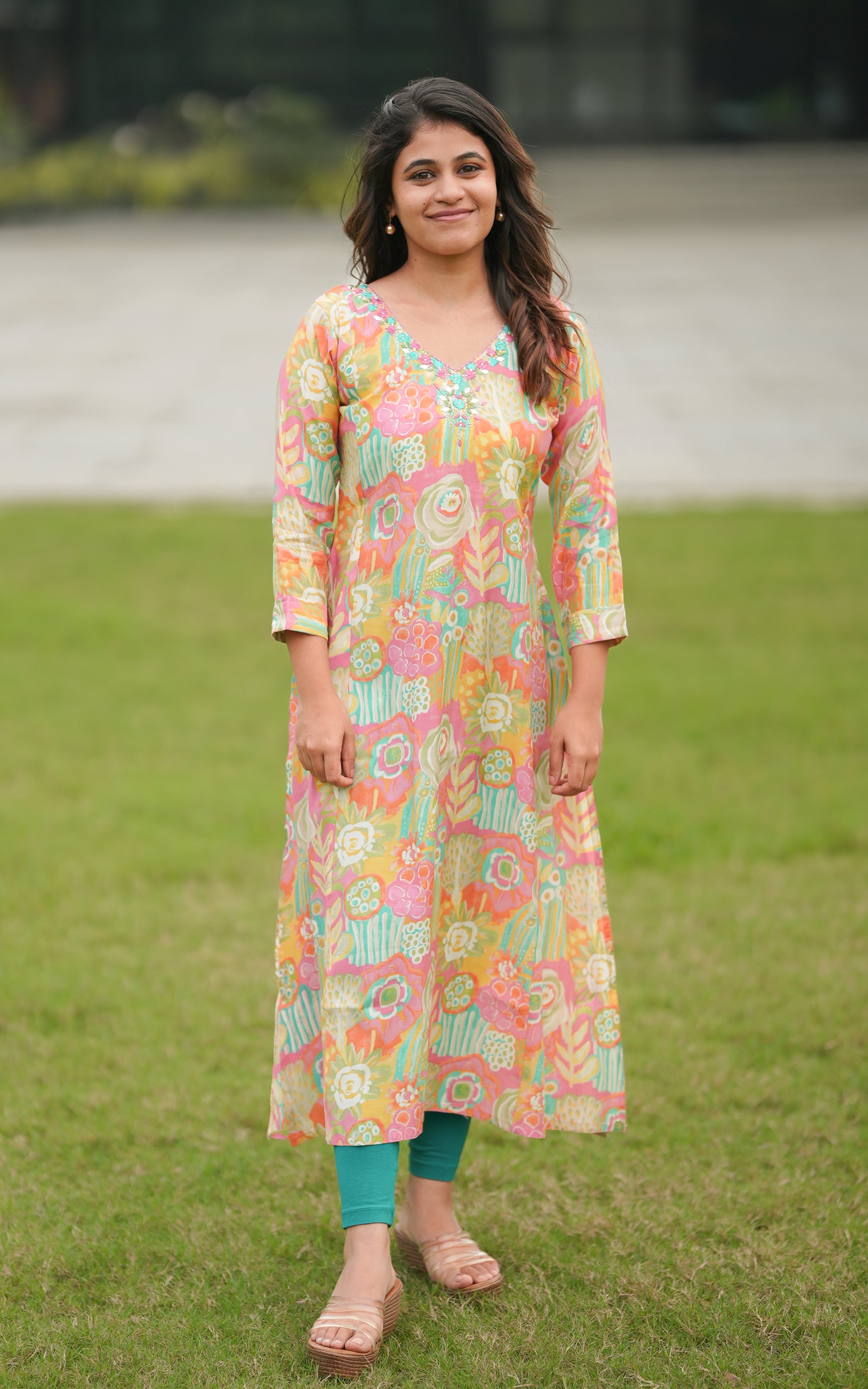 Rosy Multicolor KURTIS instore
