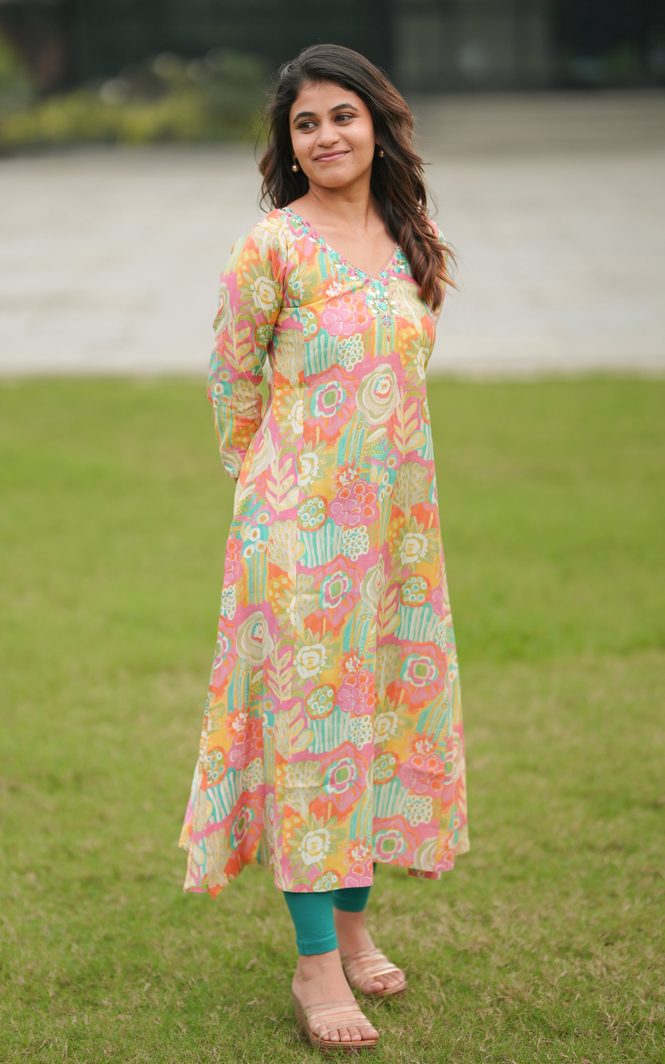 Rosy Multicolor KURTIS instore