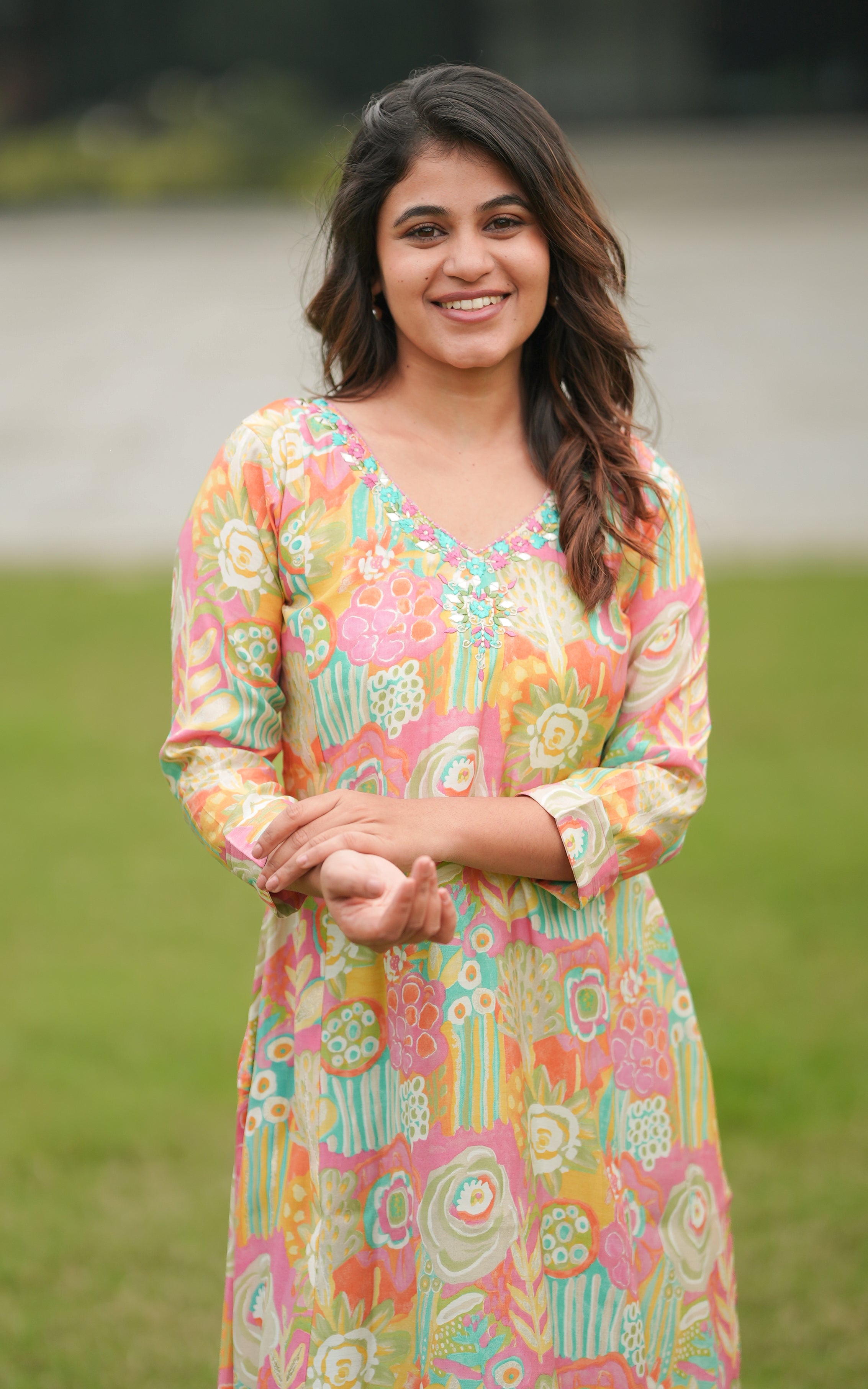 Rosy Multicolor KURTIS instore