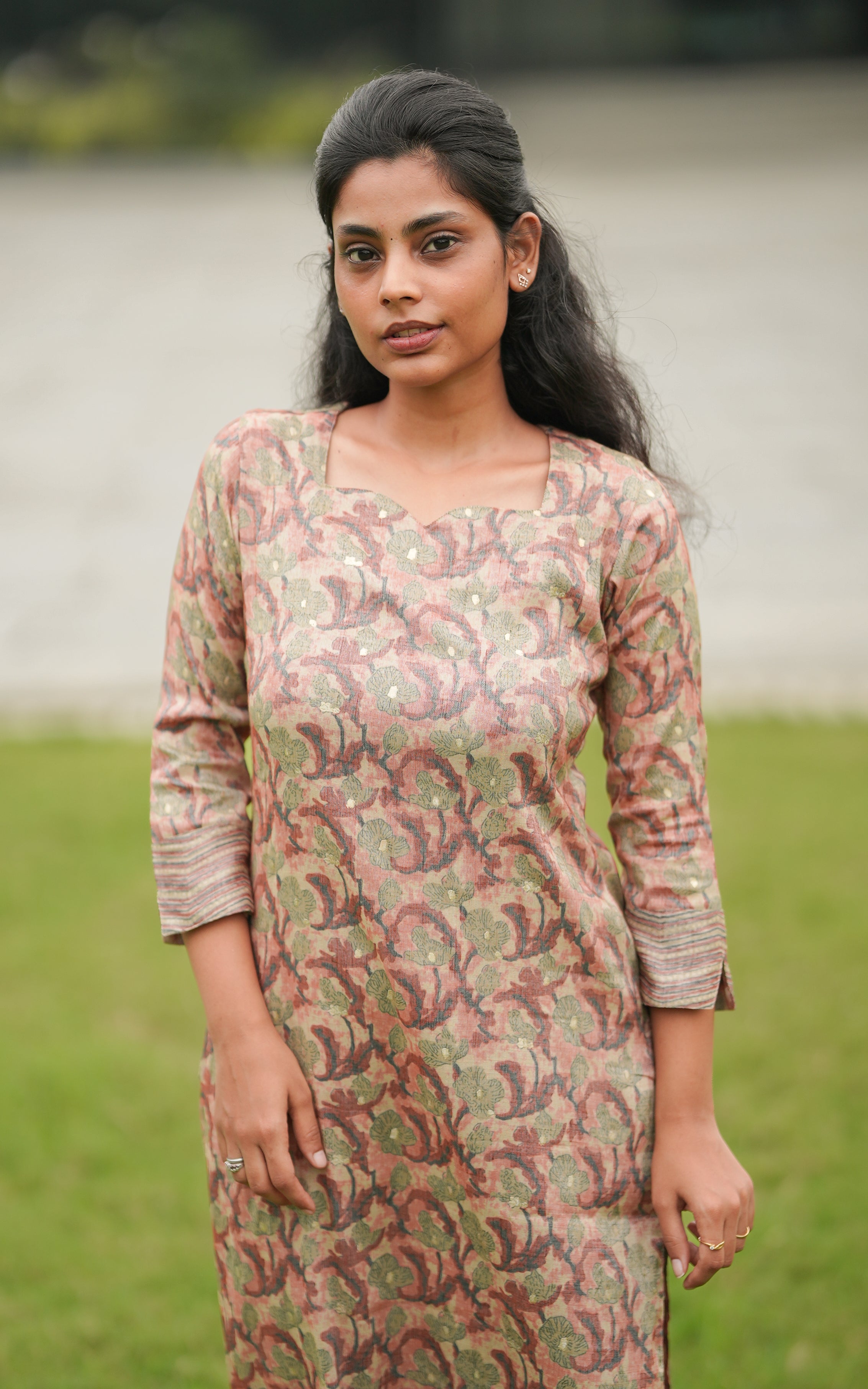 Navizha Beige (Kurti+Pant) KURTIS instore