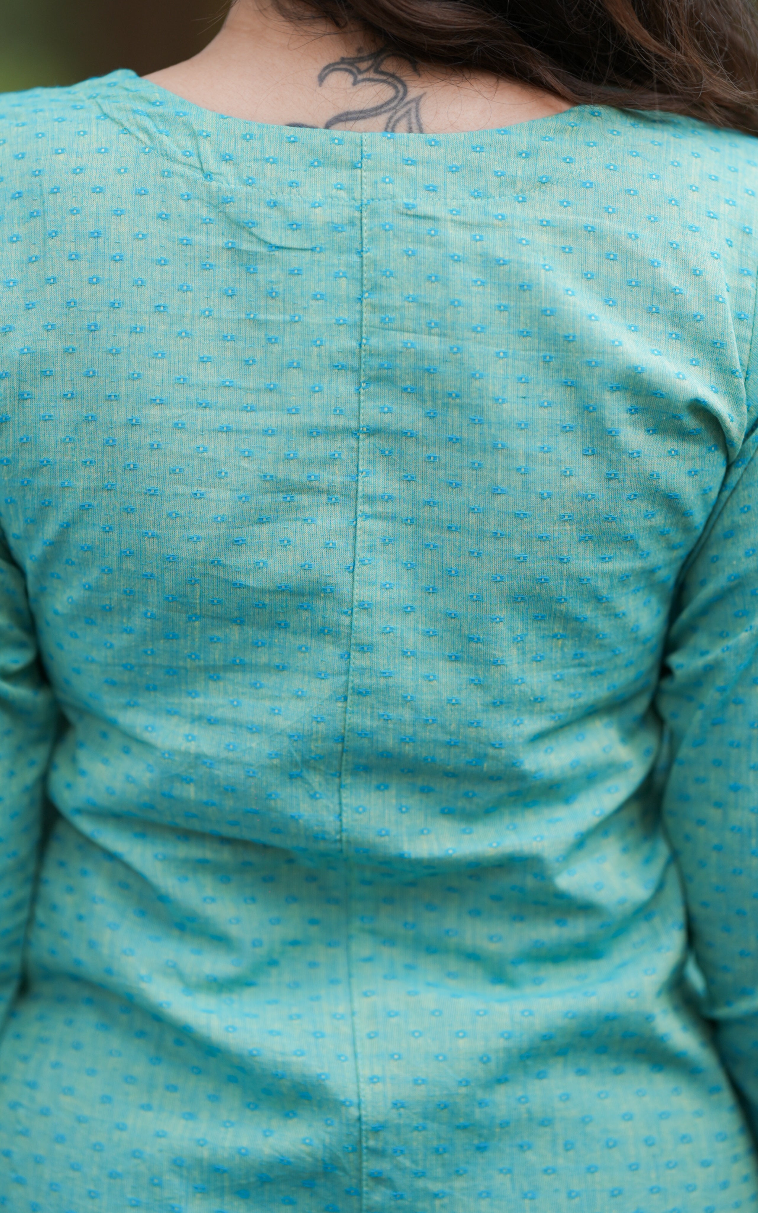 Shanaya Turquoise KURTIS instore