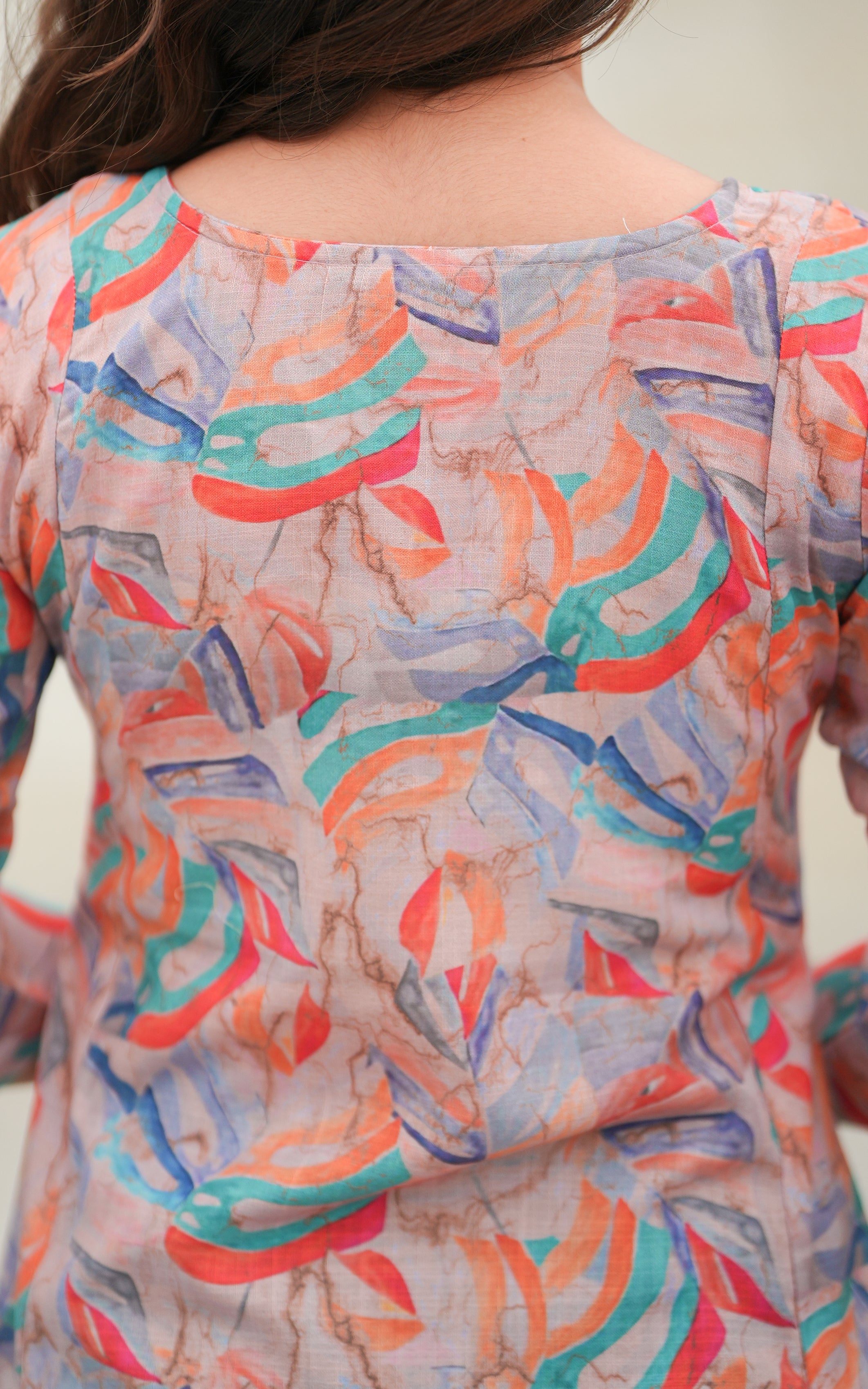 Nidhuna Peach KURTIS instore