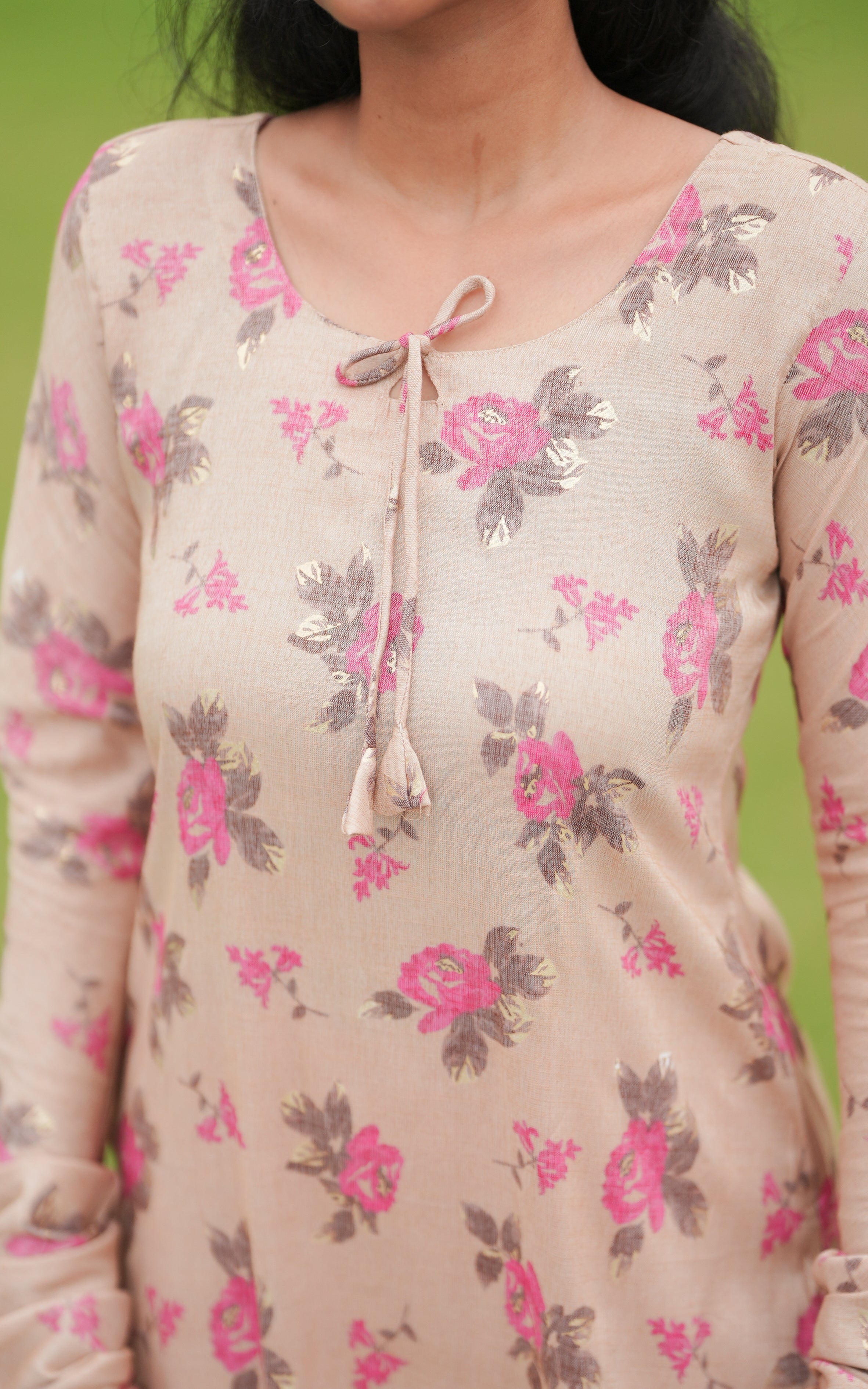 Niharsha Beige KURTIS instore