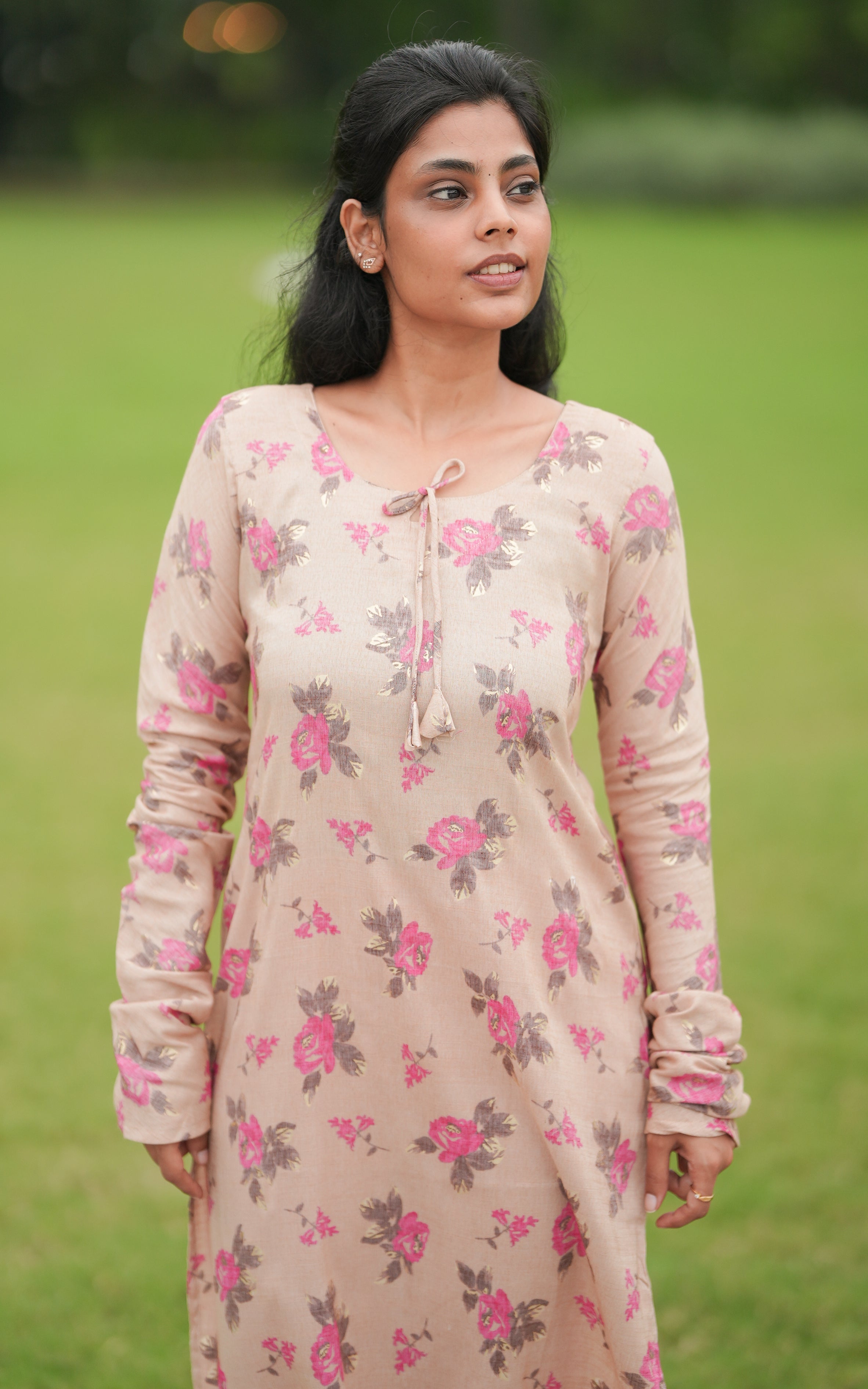 Niharsha Beige KURTIS instore
