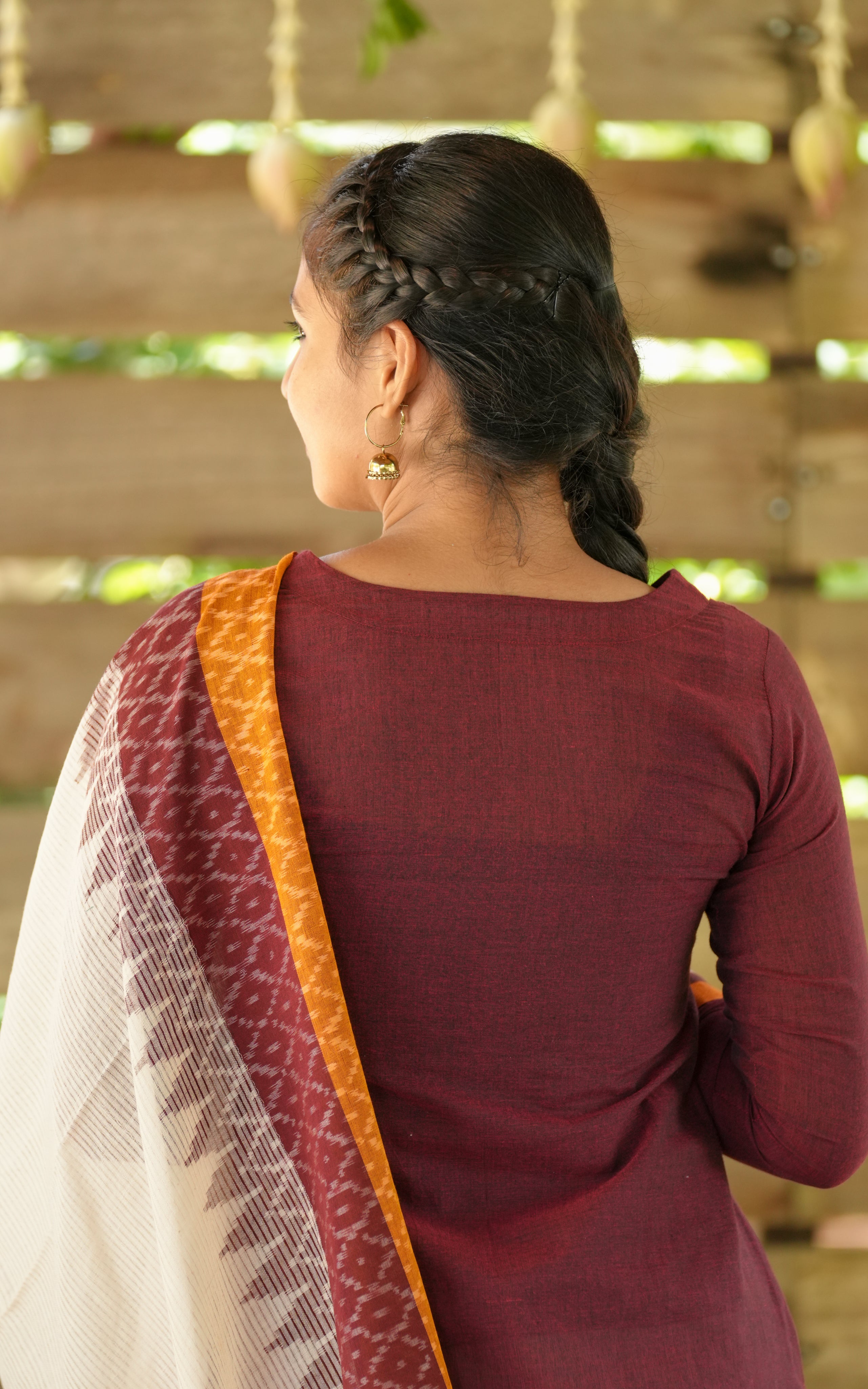 Aval Kuzhal B (Kurti+Dupatta)