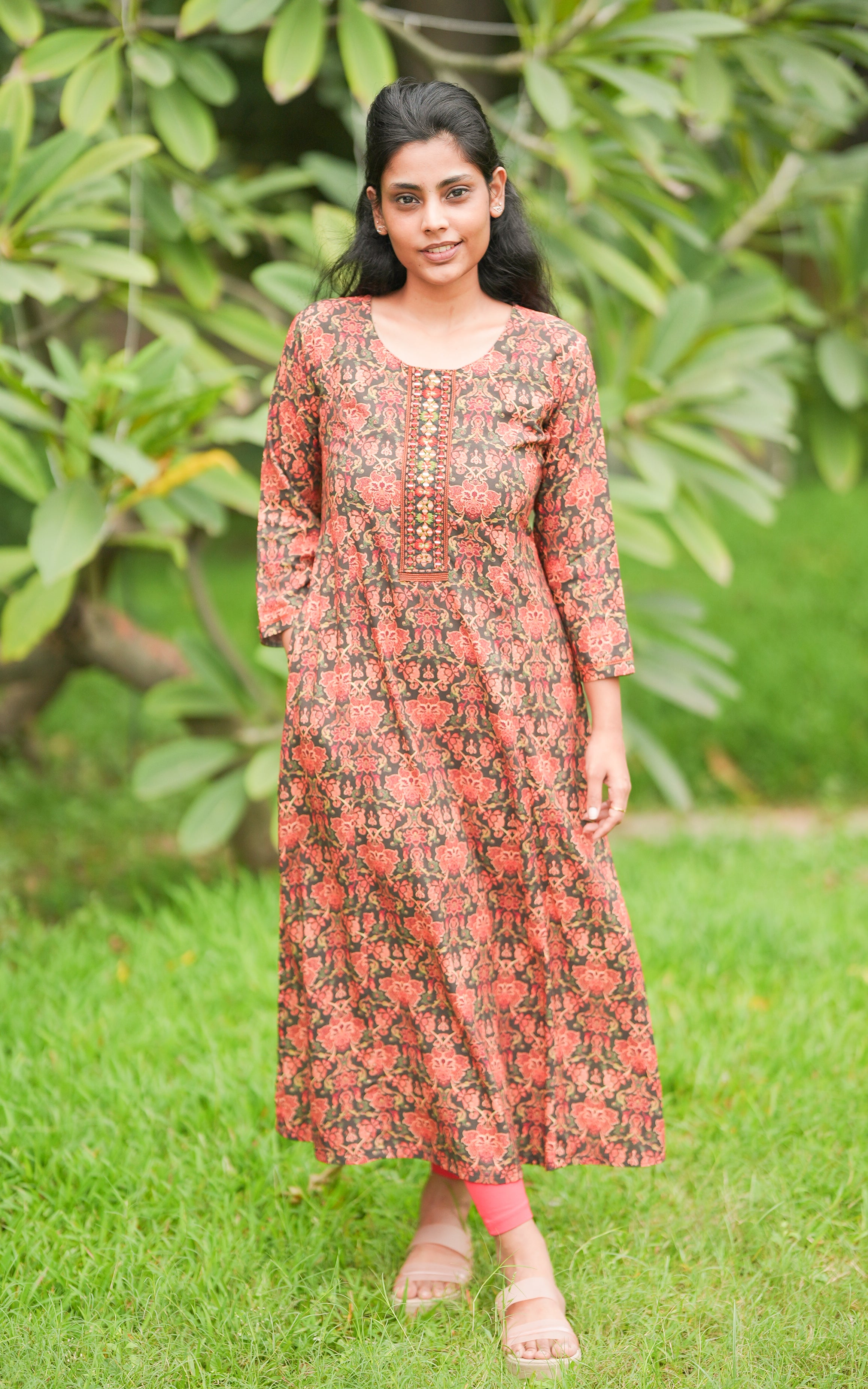 Urmila Peach KURTIS instore