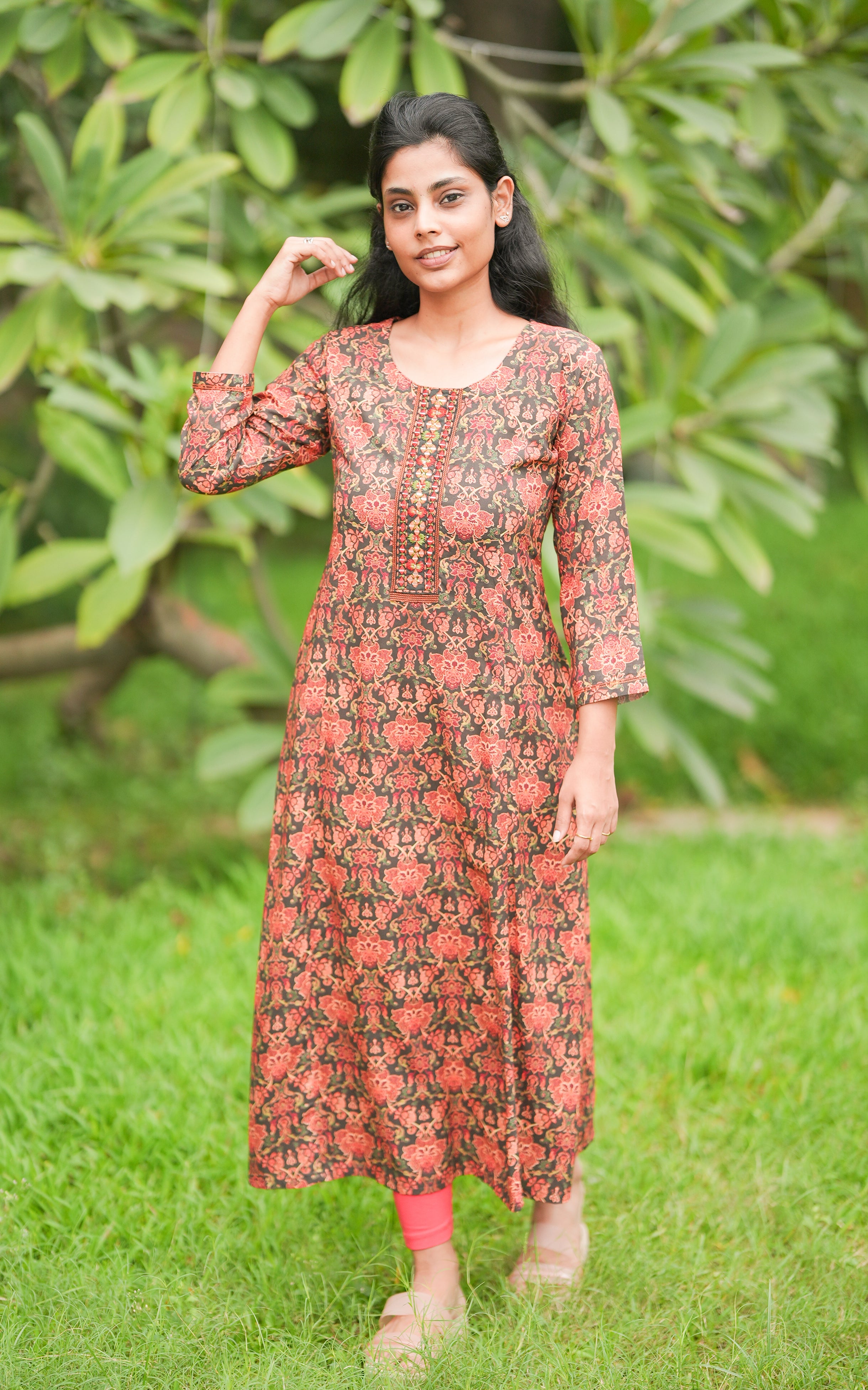 Urmila Peach KURTIS instore