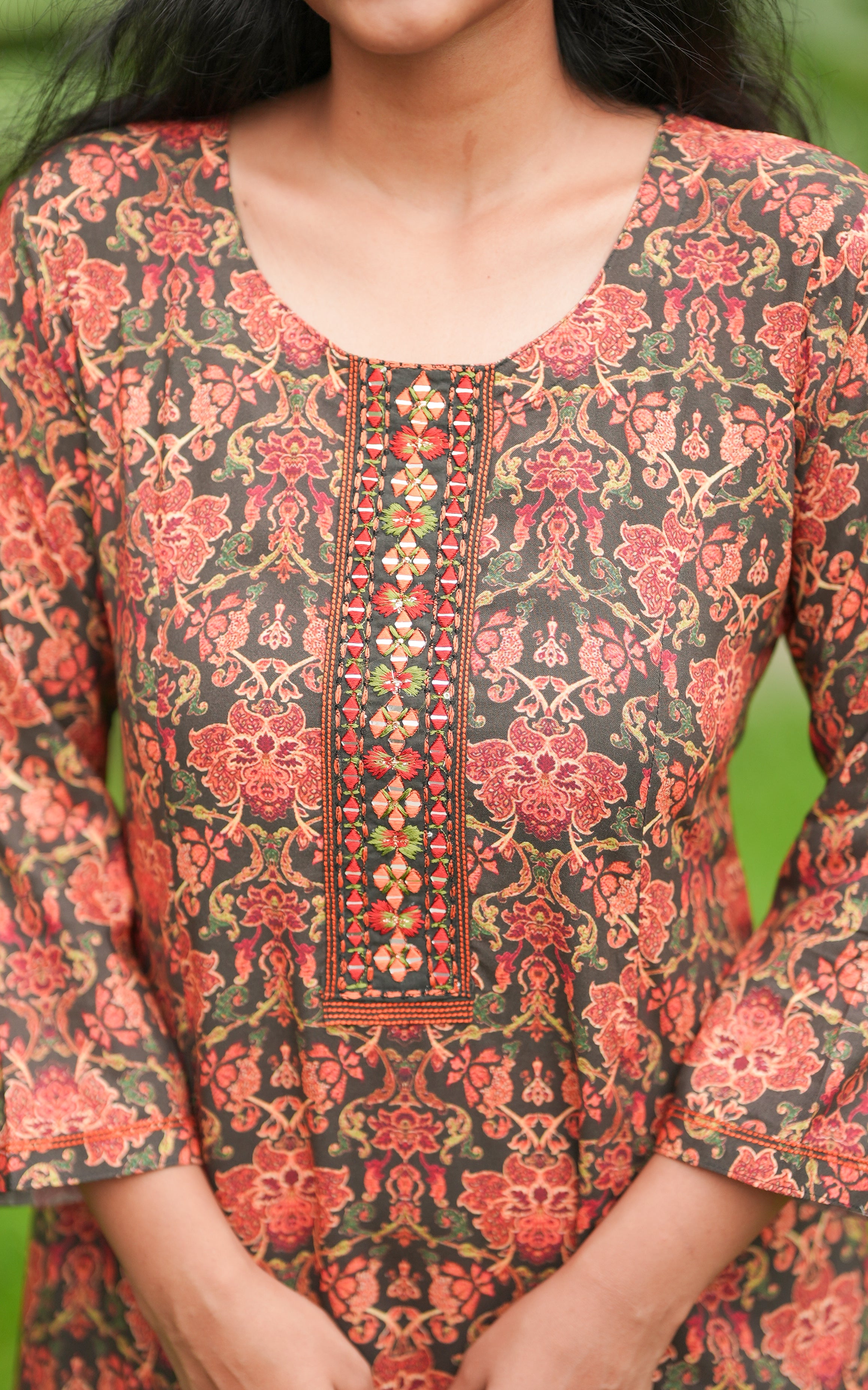 Urmila Peach KURTIS instore