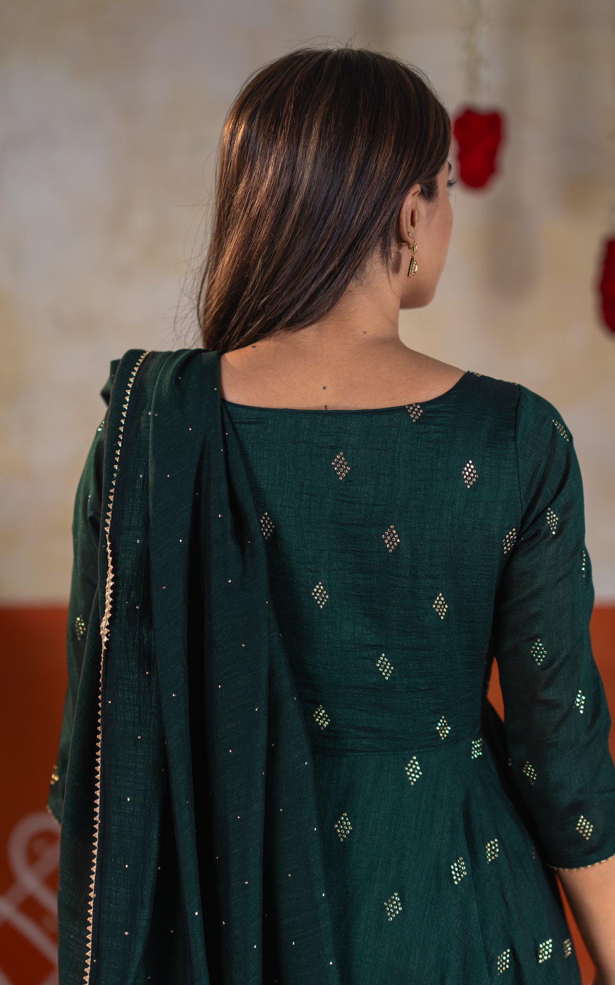 Vizha Pontharigai C (Kurti+Dupatta)