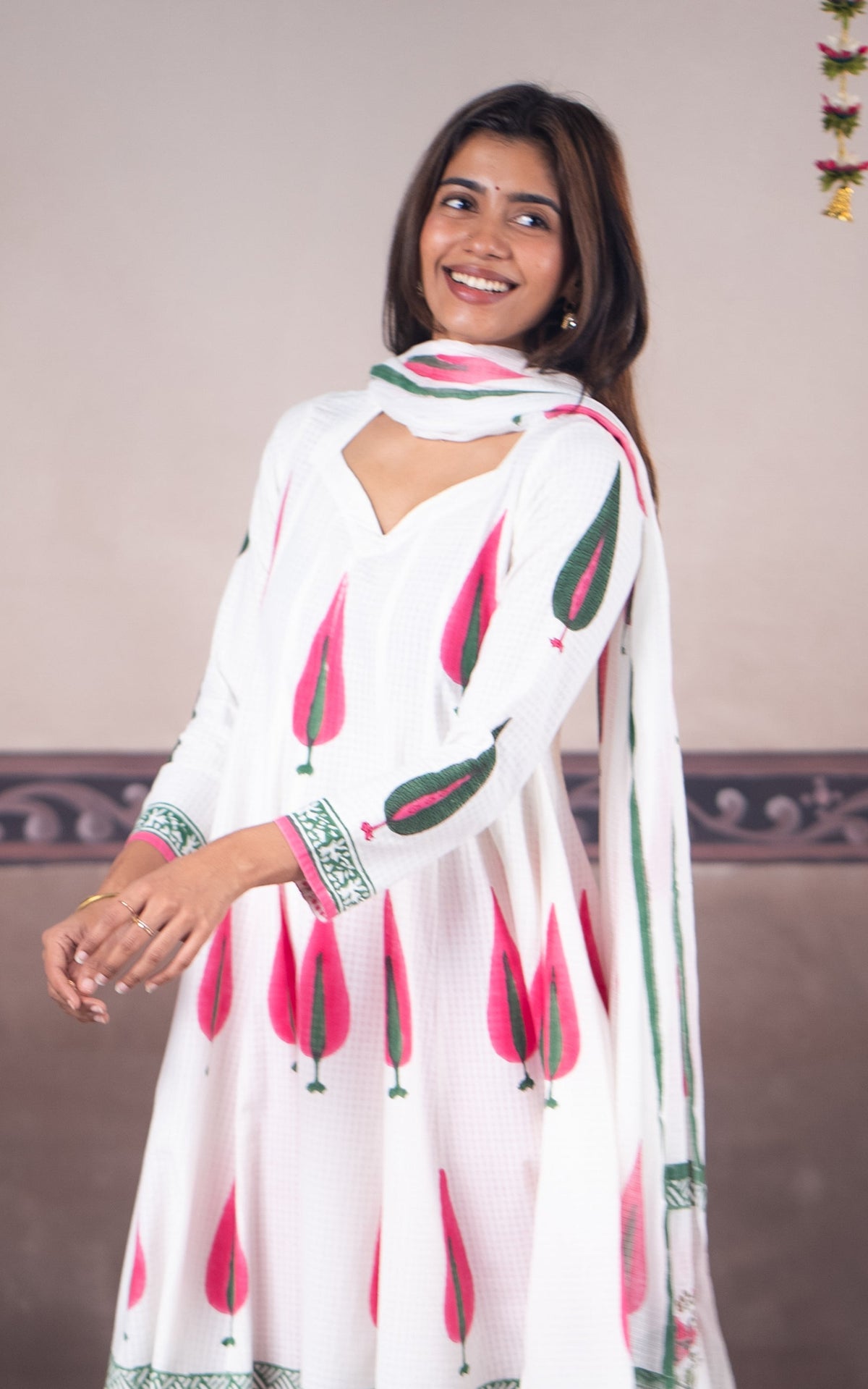 Block Magic C (Kurti+Dupatta)