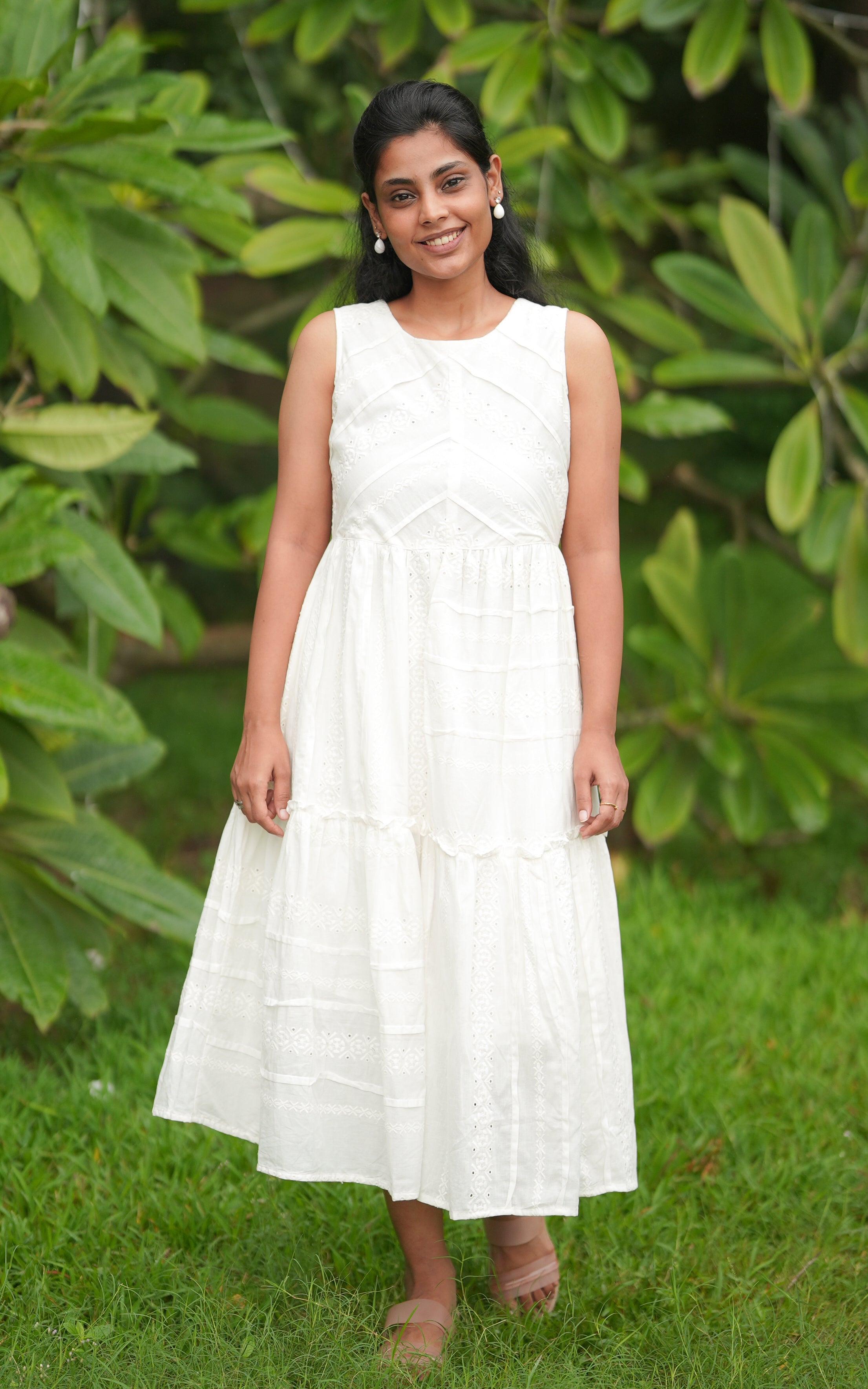 Slora White KURTIS instore
