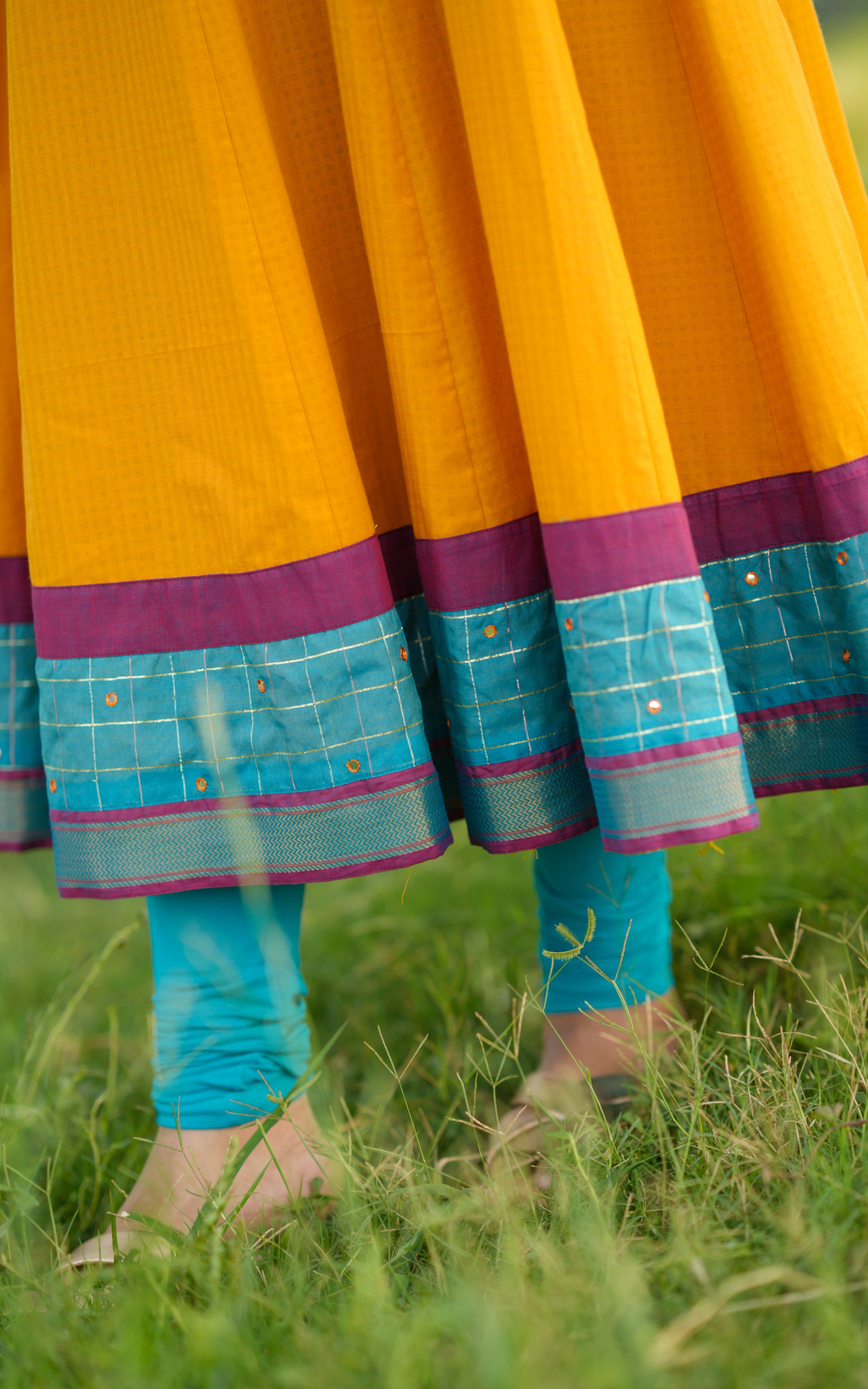 Anarkali kurti for festive occasions