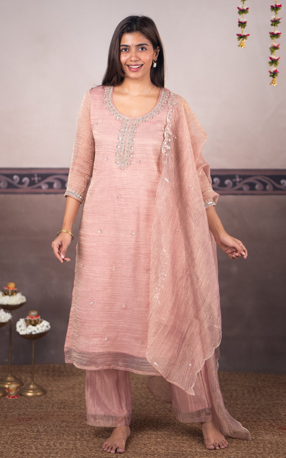 Shimmer Specials B (Kurti+Pant+Dupatta)