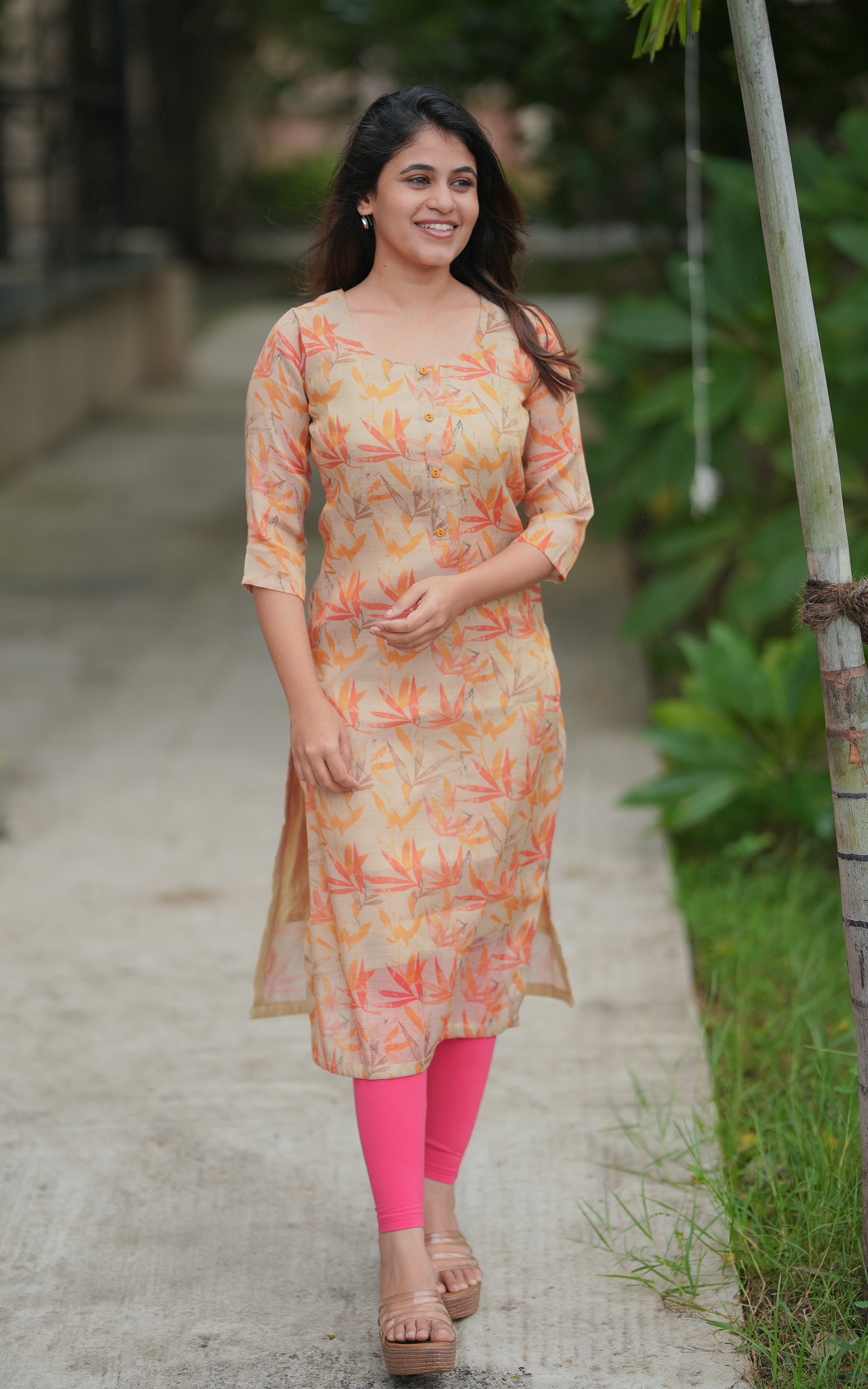 Shyamili Beige KURTIS instore