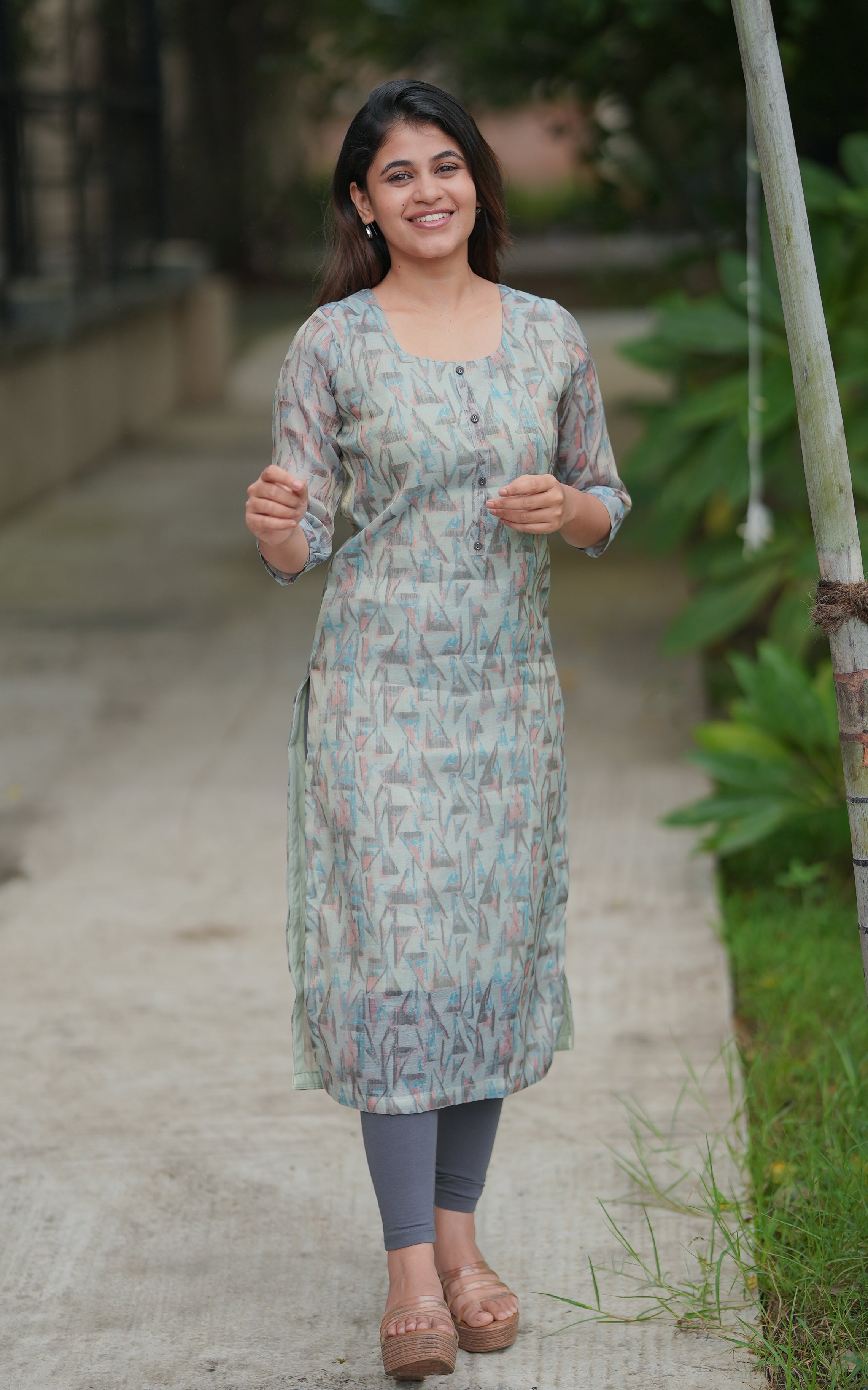 Shoma Grey KURTIS instore