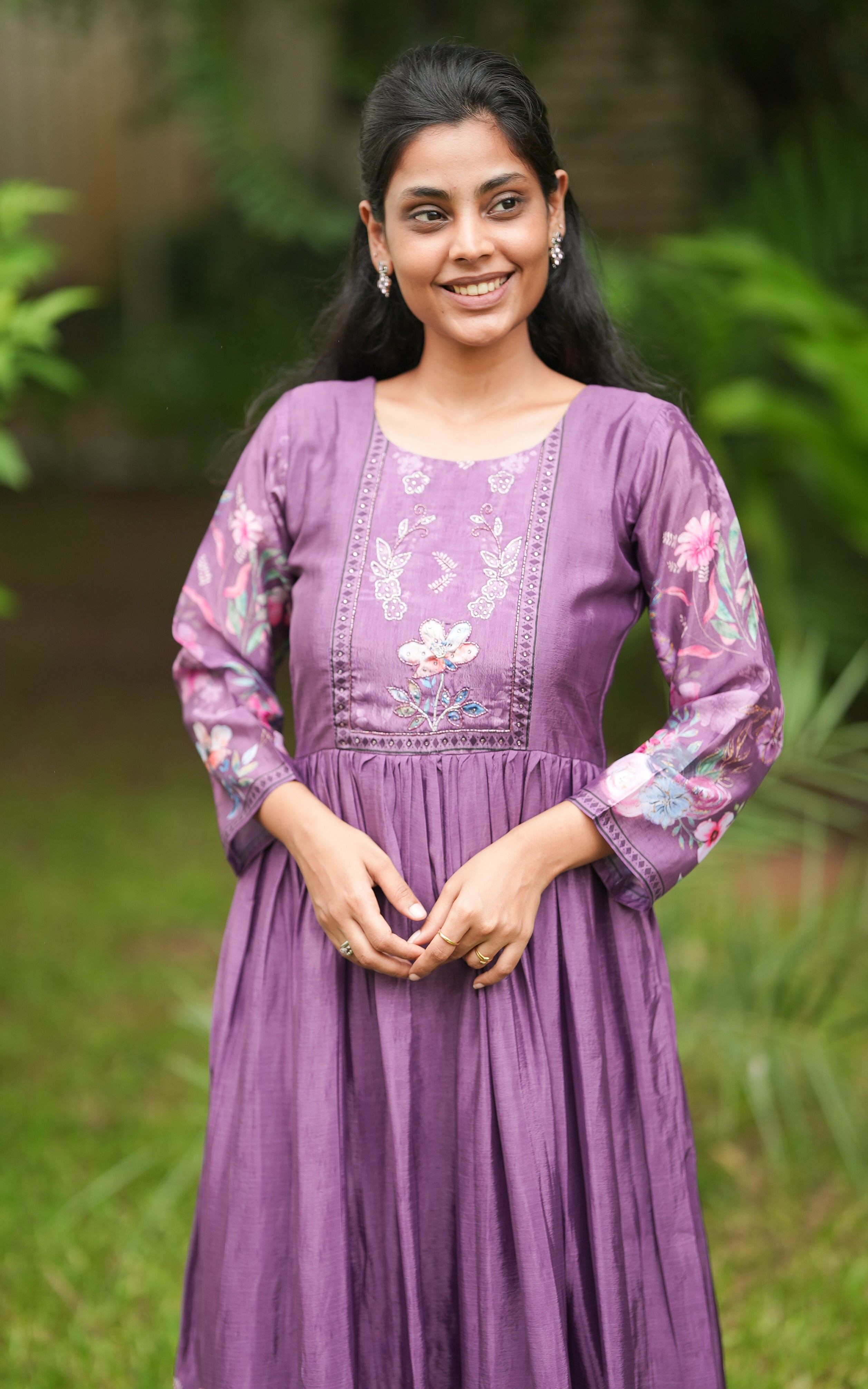 Prabaradhi Violet KURTIS Instore