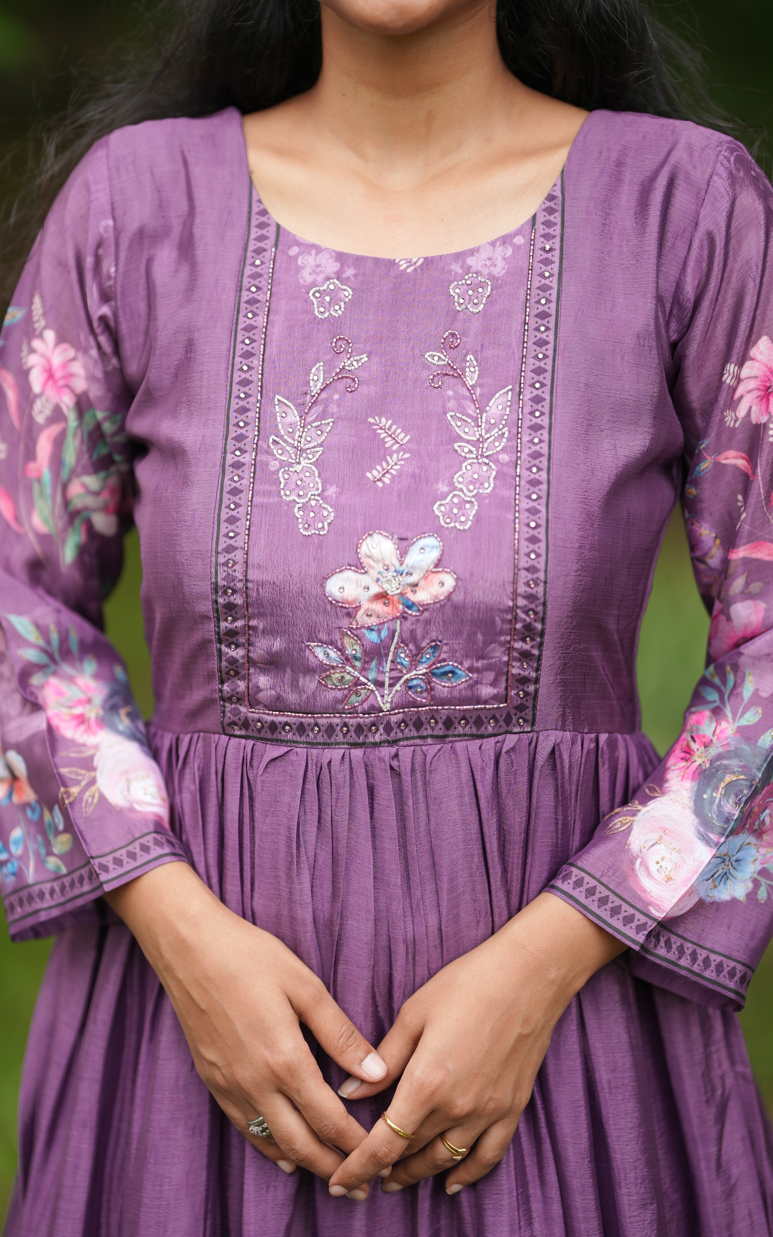 Prabaradhi Violet KURTIS Instore