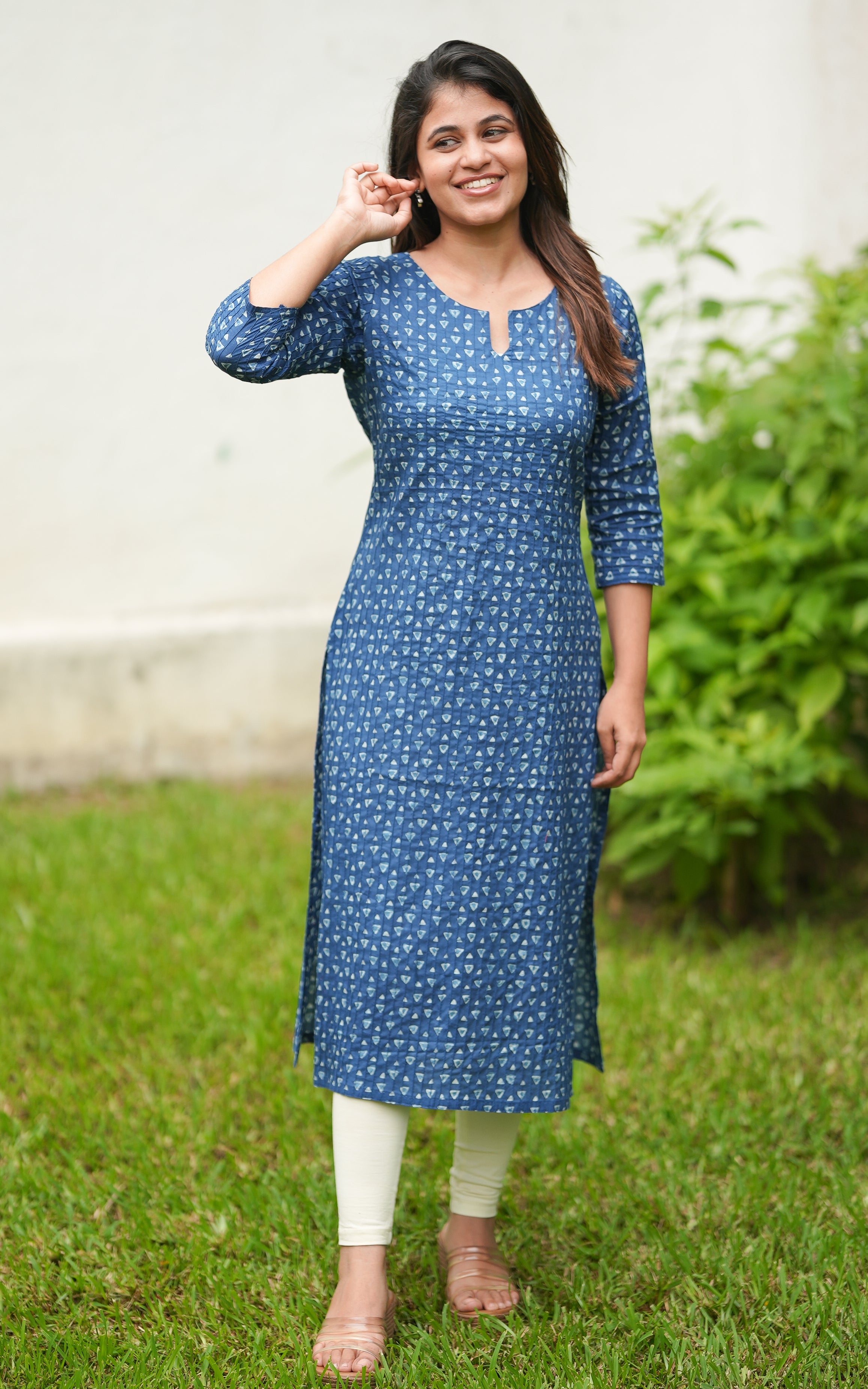 Savanya Blue KURTIS instore