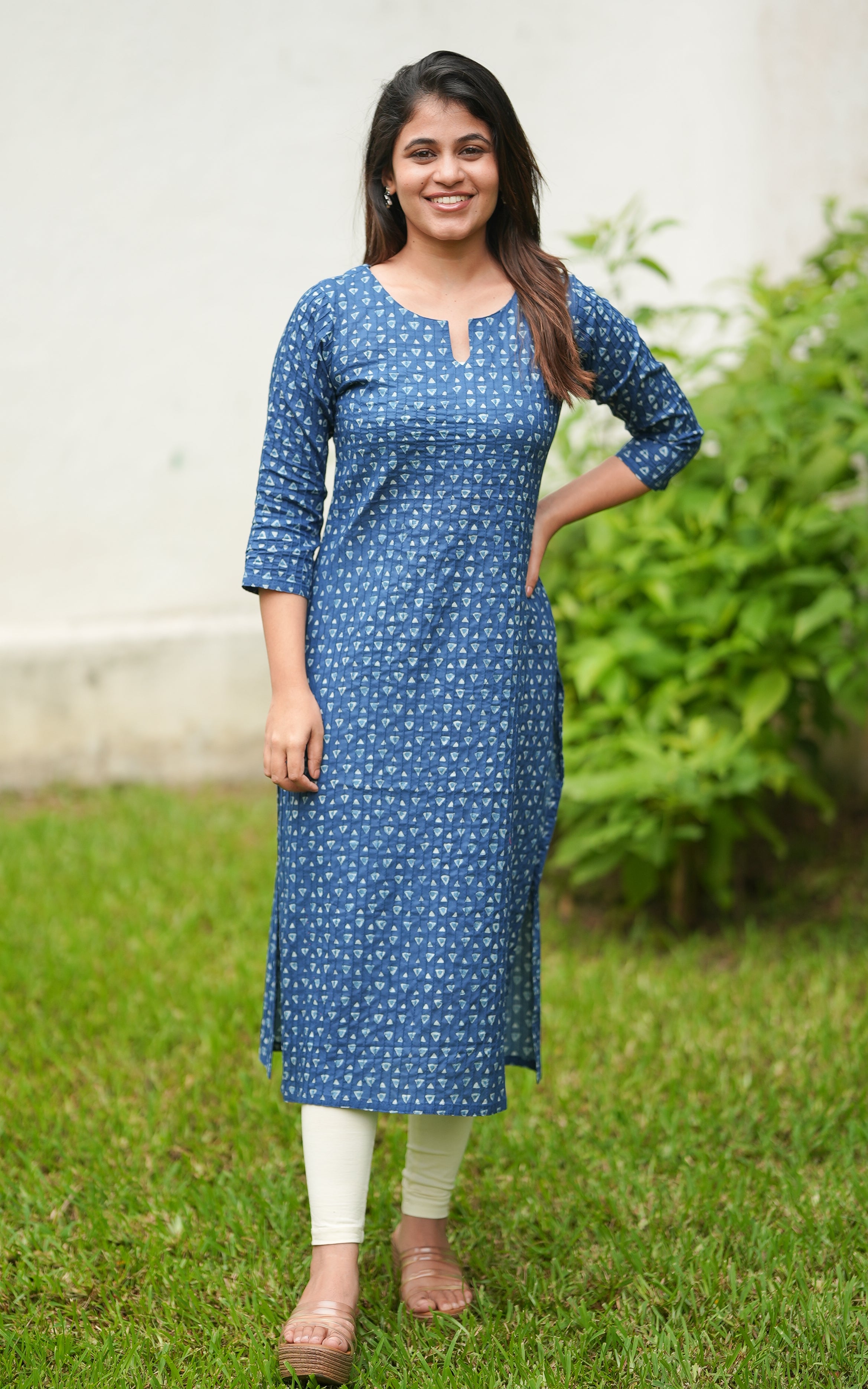 Savanya Blue KURTIS instore