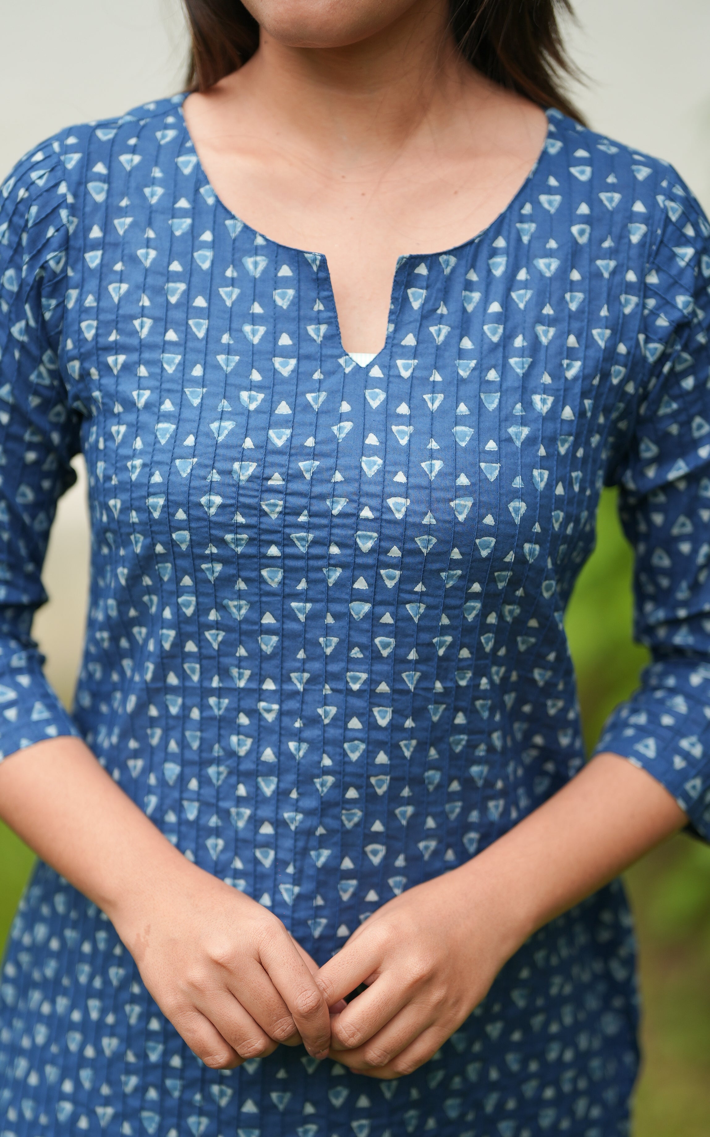 Savanya Blue KURTIS instore