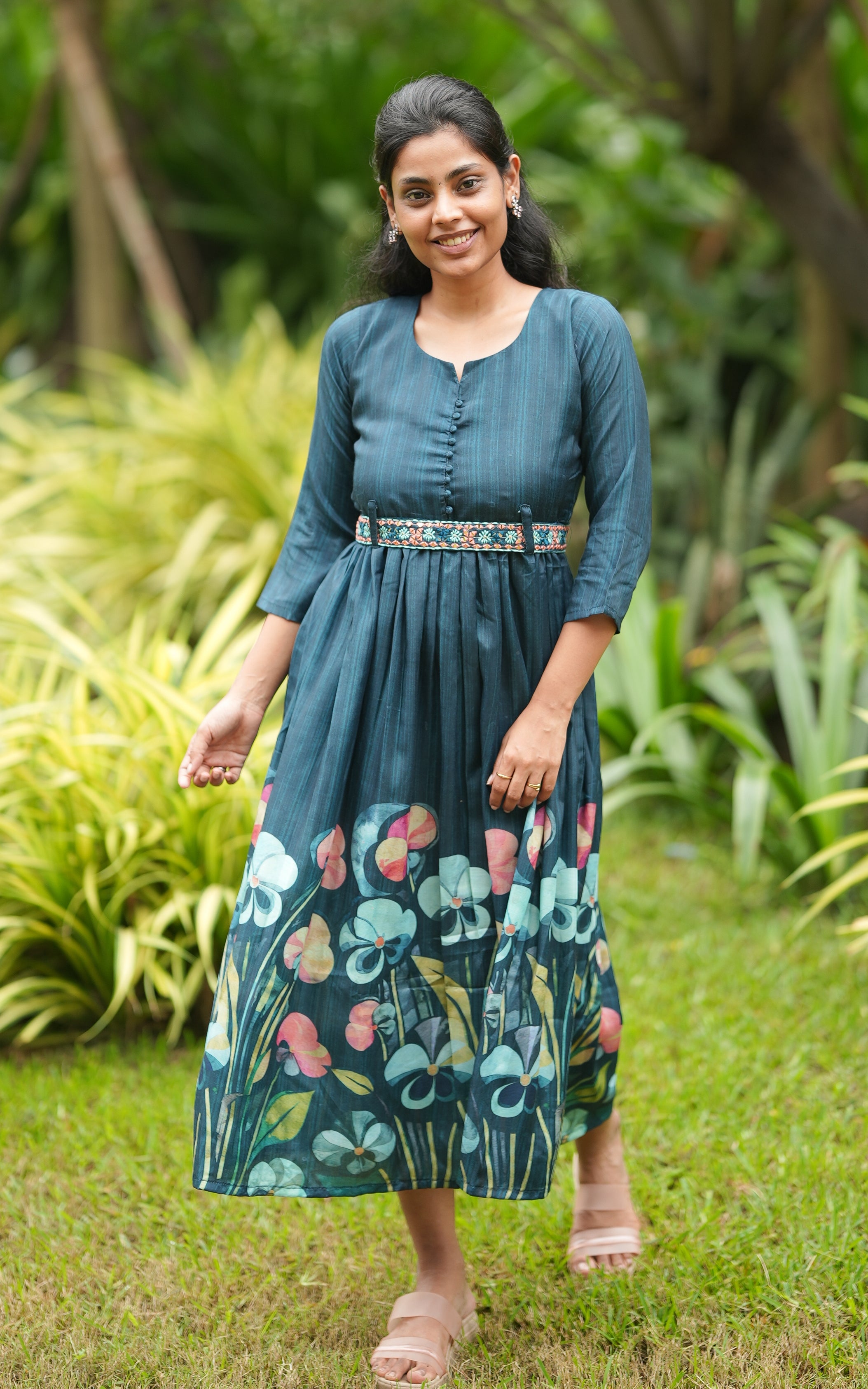 Saanvika Aqua KURTIS instore