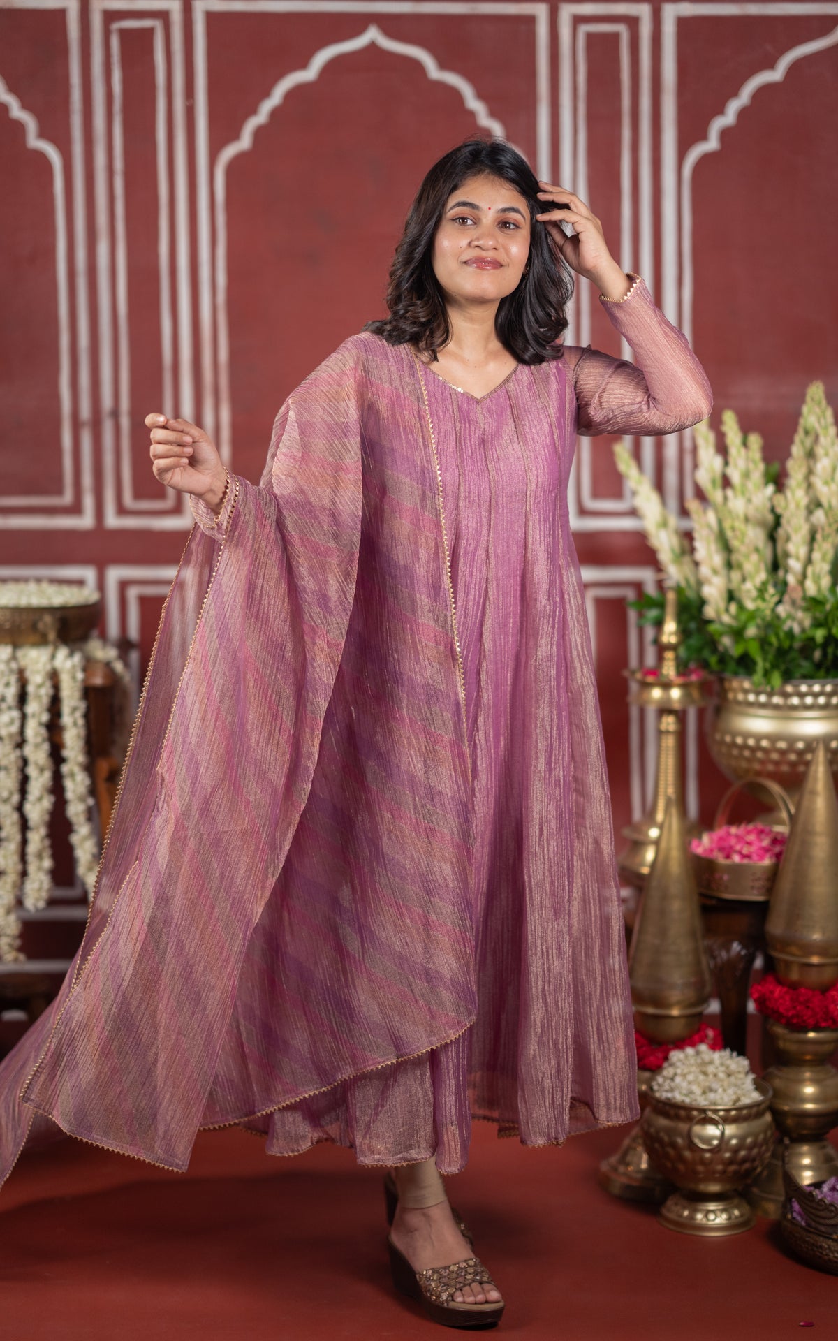 Diwali Night A (Kurti+Dupatta)