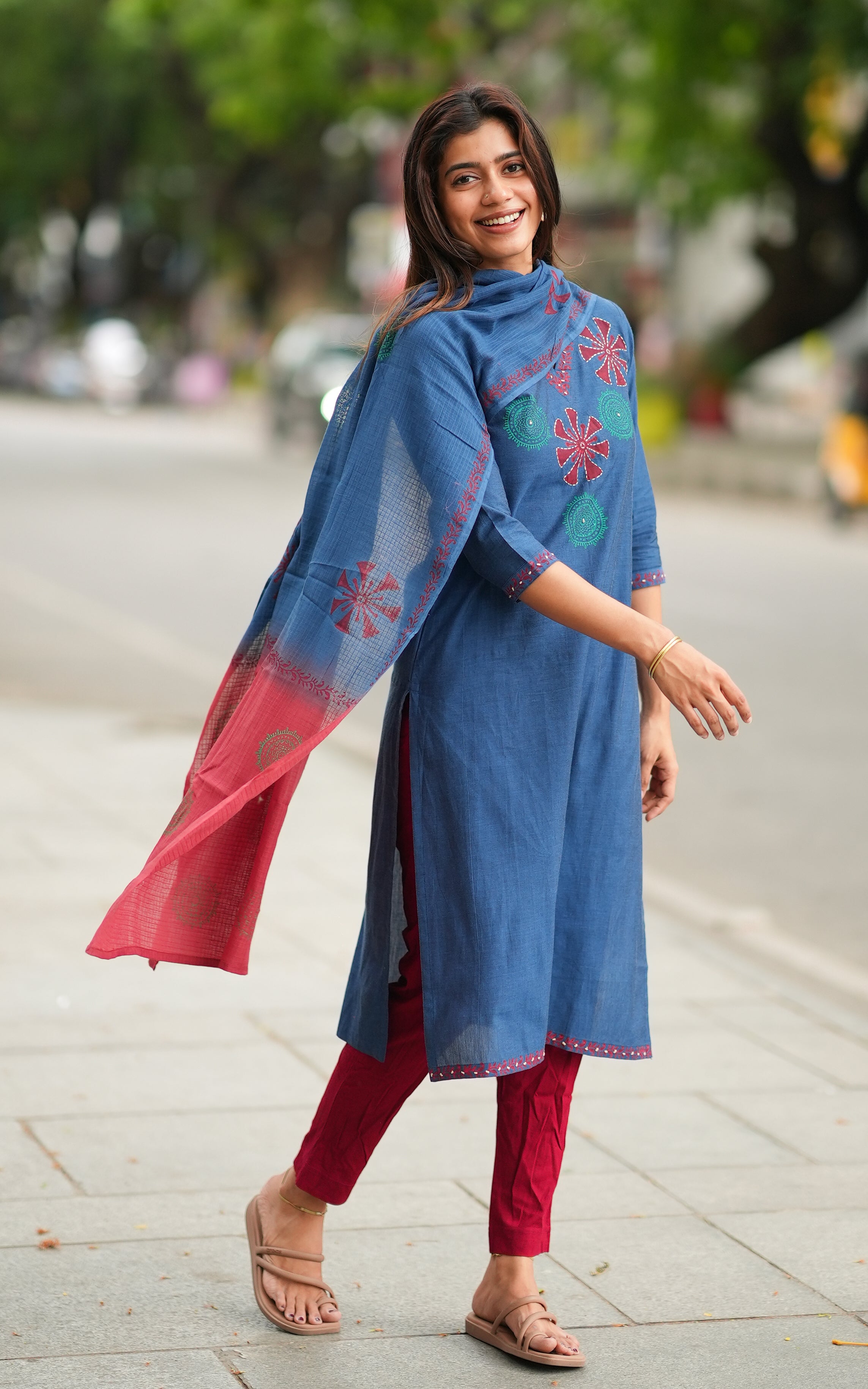Kuzhal (Kurti+Dupatta)
