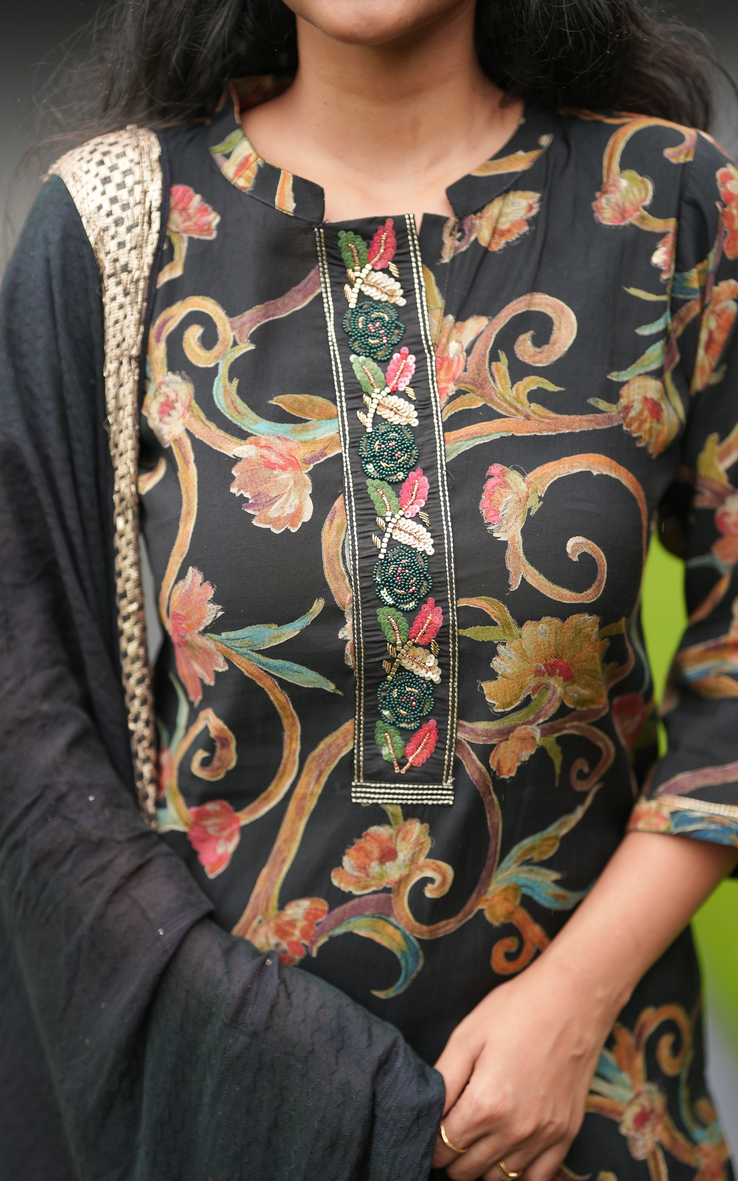 Agalvili (Kurti+Pant+Dupatta) KURTIS instore