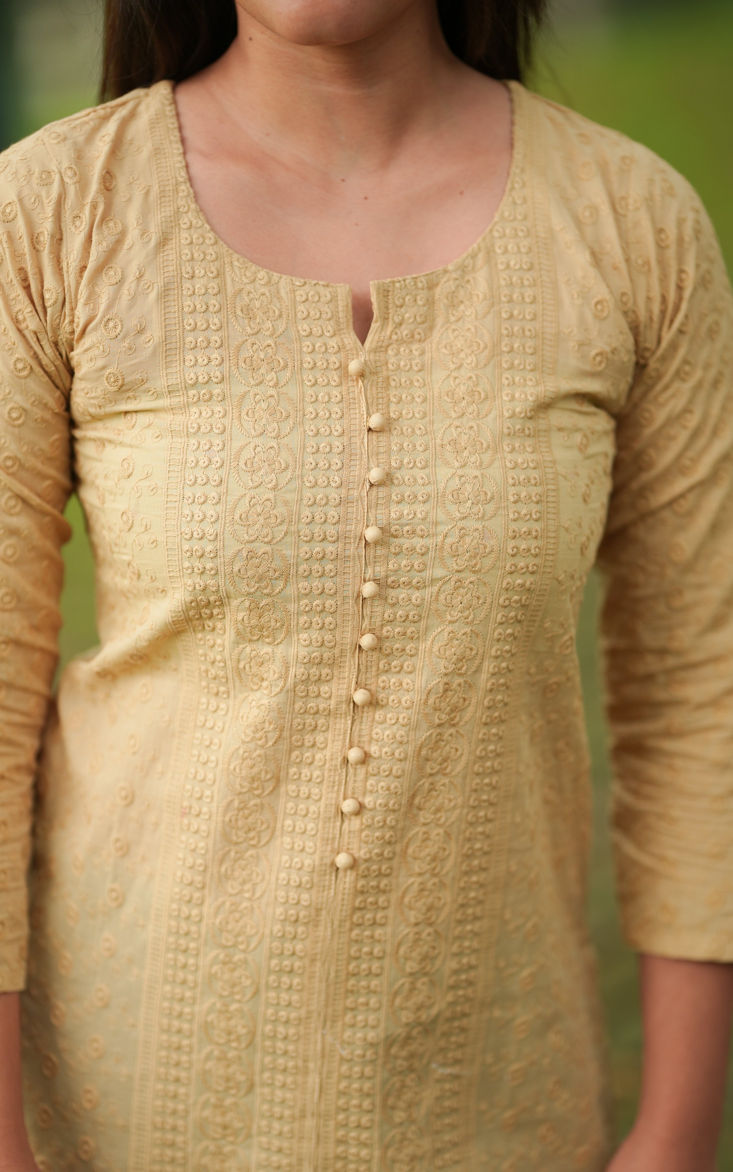 Aadhilakshmi Sandal KURTIS instore