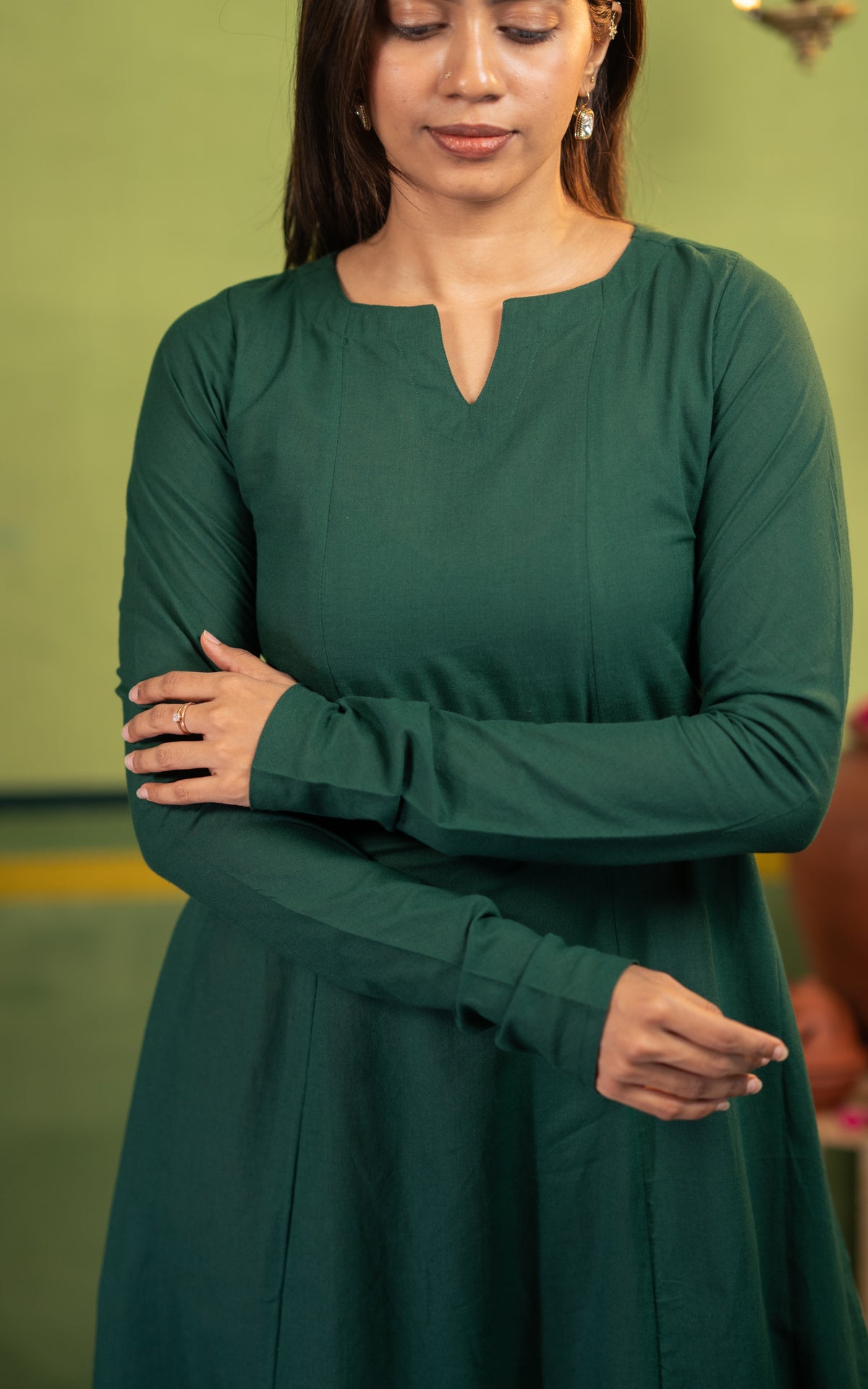 Kadhalar Dhinam Festive B (Kurti+Dupatta)