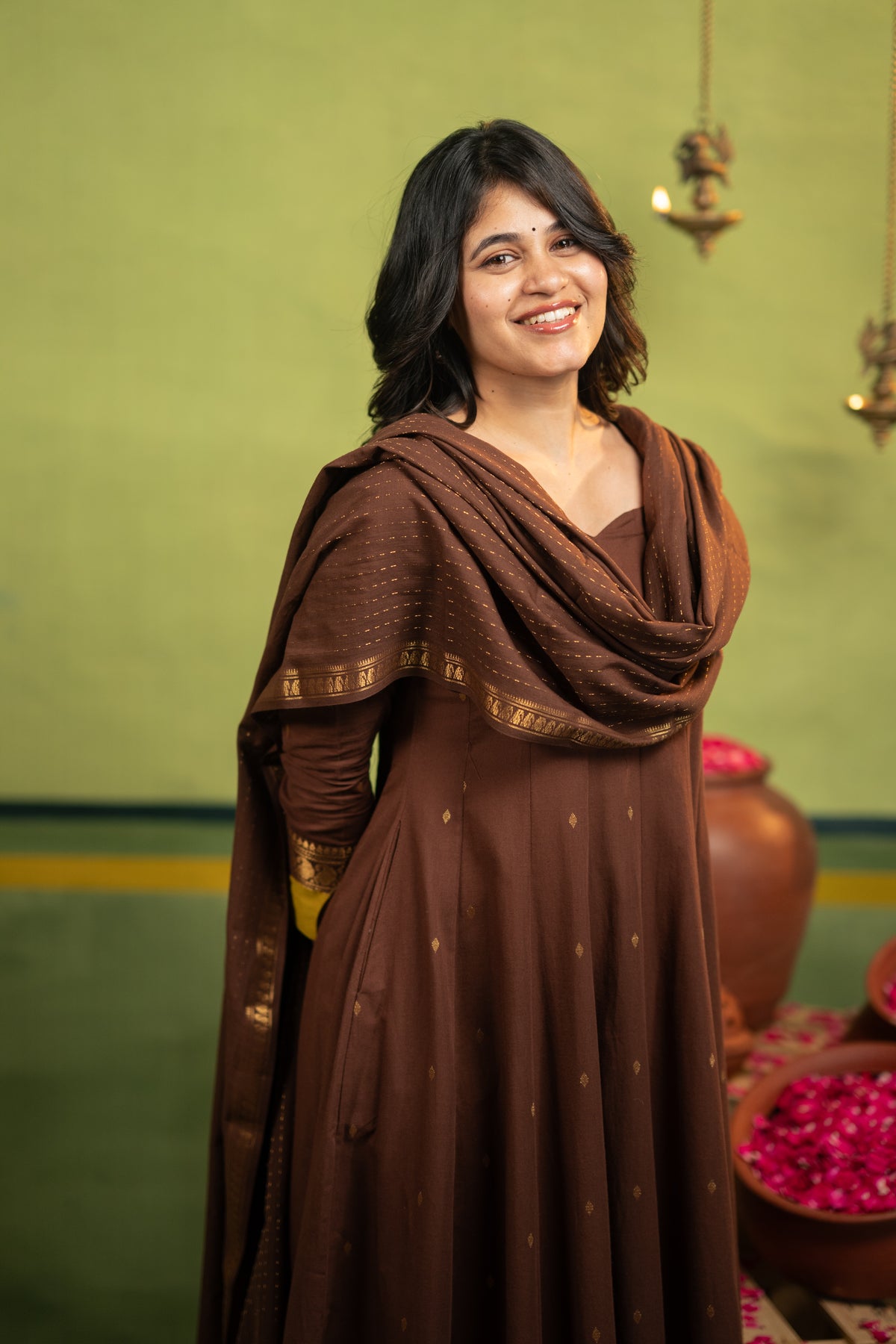 Vintage A (Kurti+Dupatta)