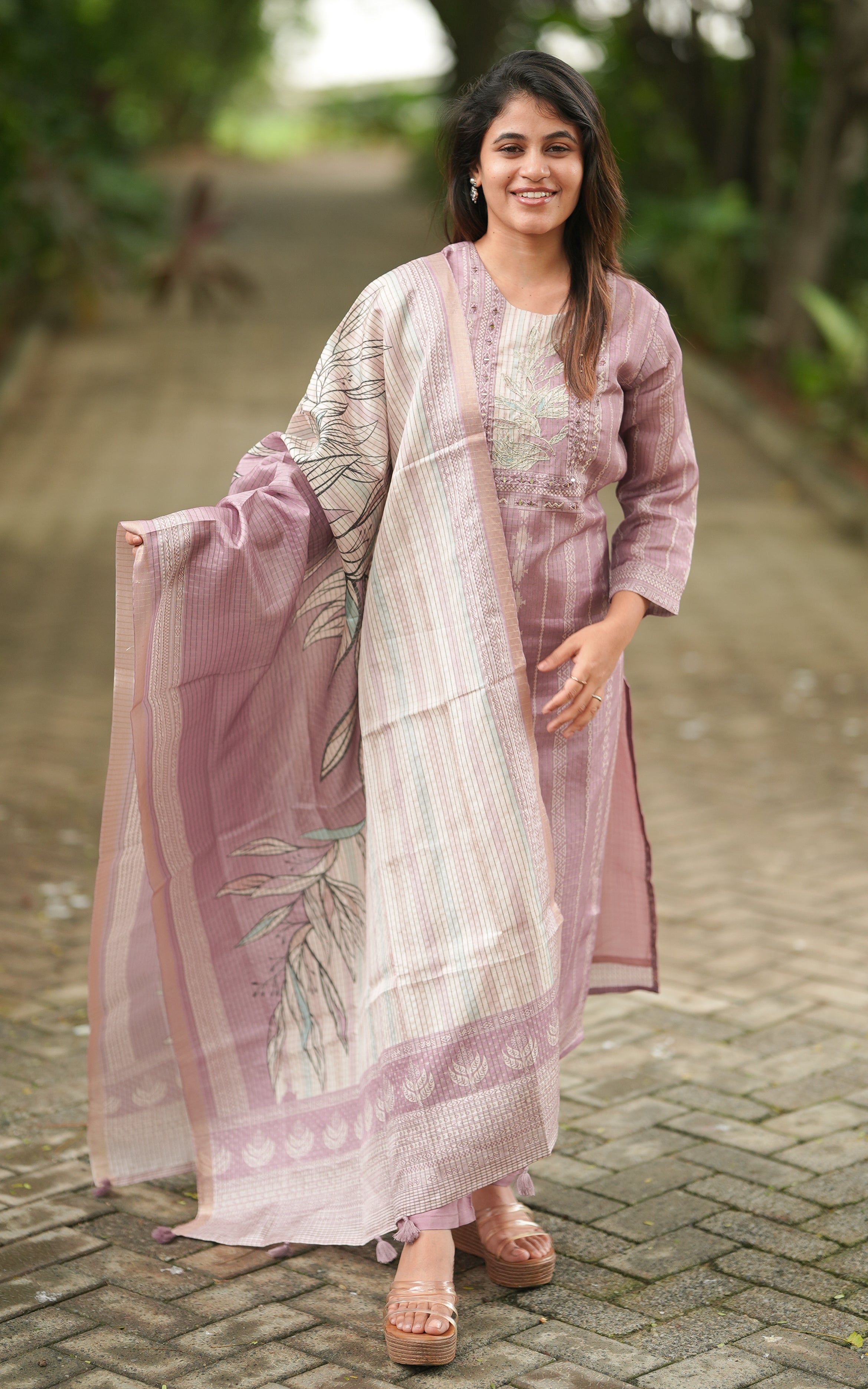 Poorvi (Kurti+Pant+Dupatta) KURTIS Instore