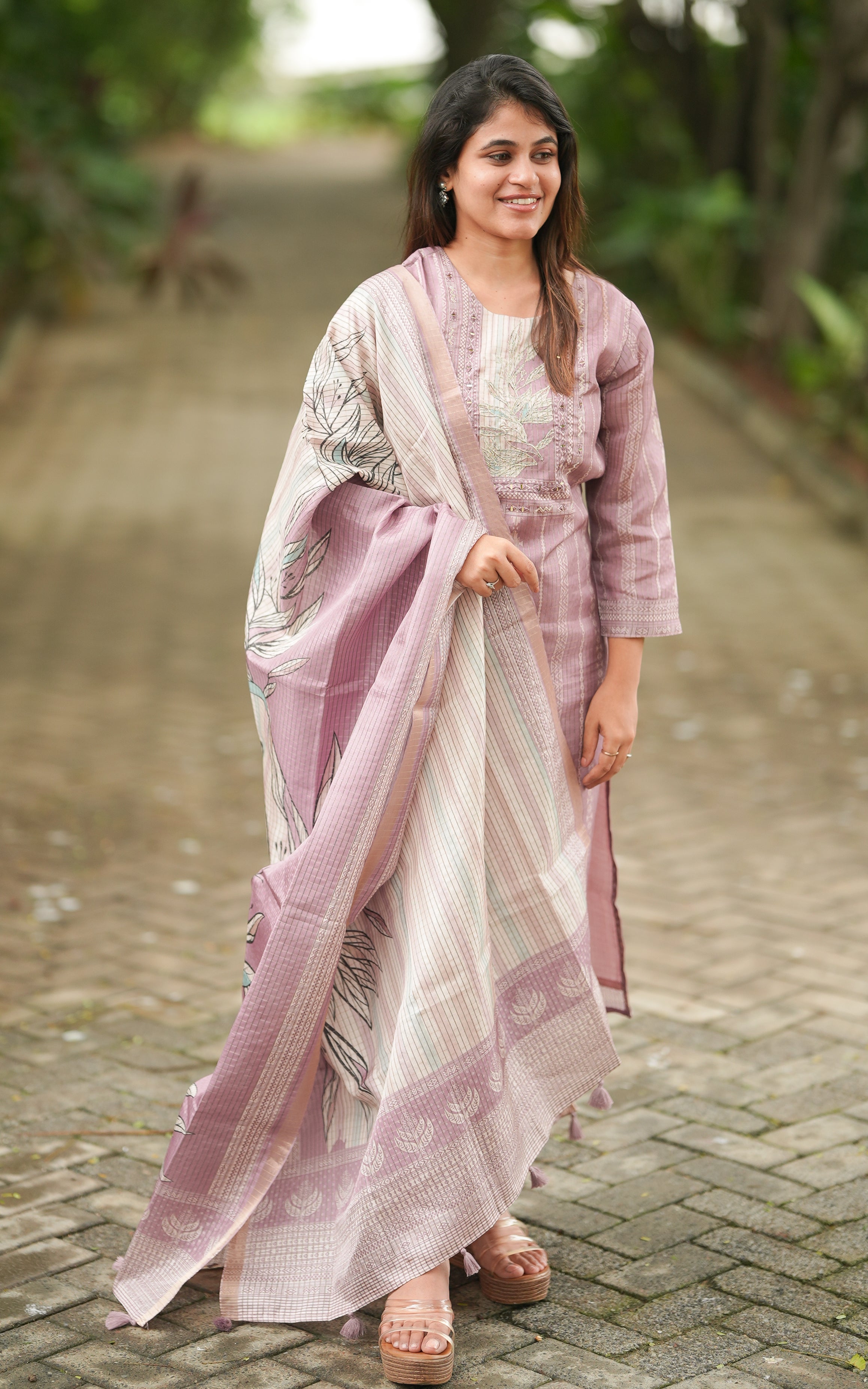 Poorvi (Kurti+Pant+Dupatta) KURTIS Instore