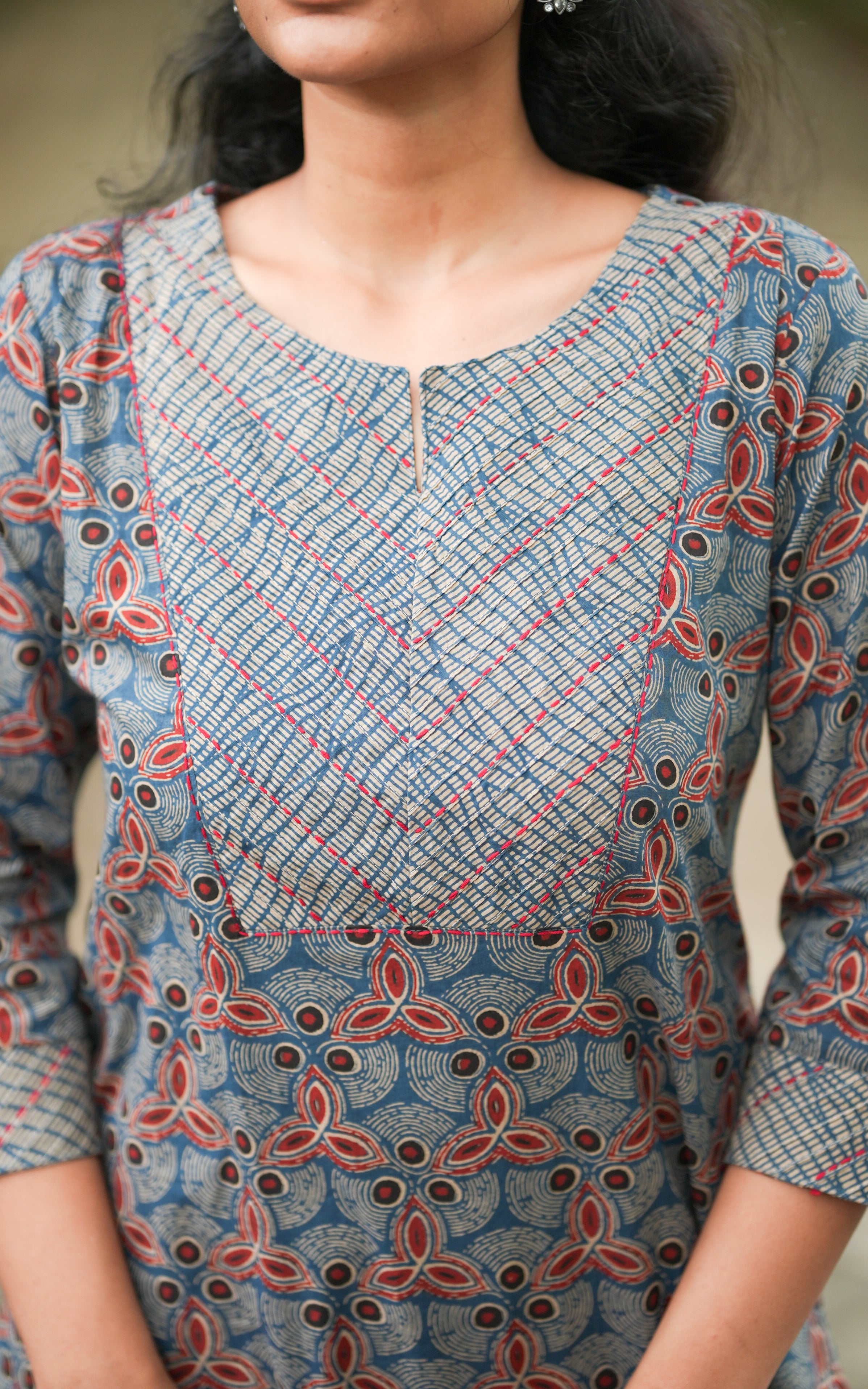Nishidha Blue (Kurti+Pant+Dupatta) KURTIS instore