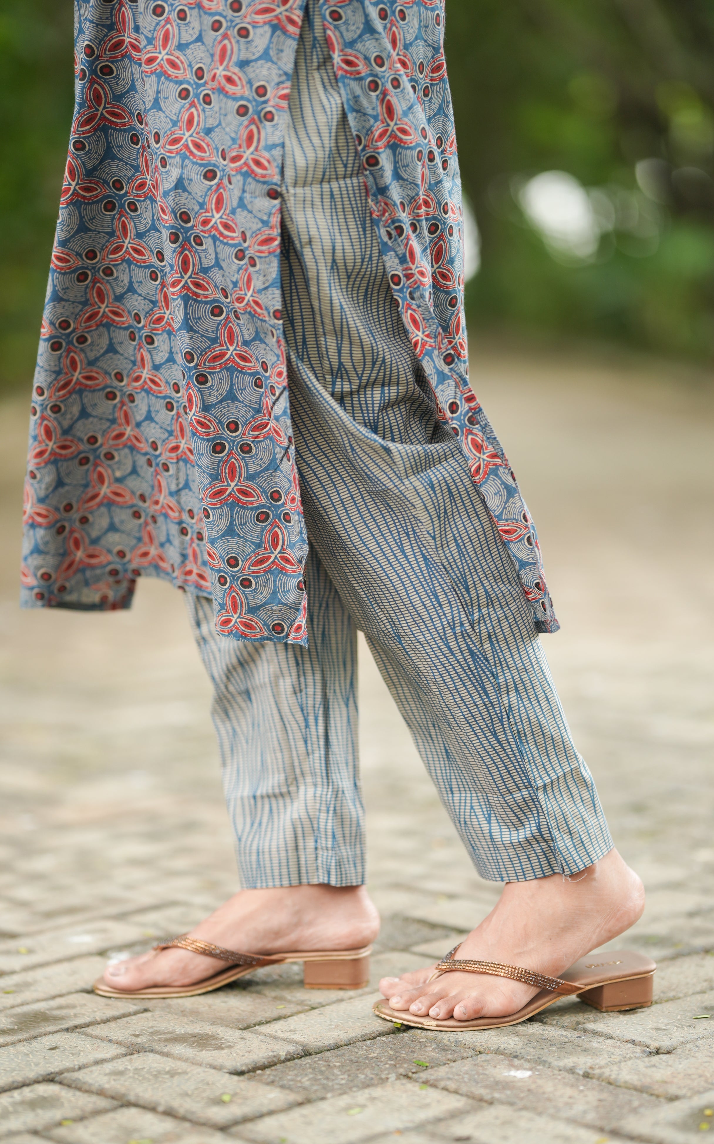 Nishidha Blue (Kurti+Pant+Dupatta) KURTIS instore
