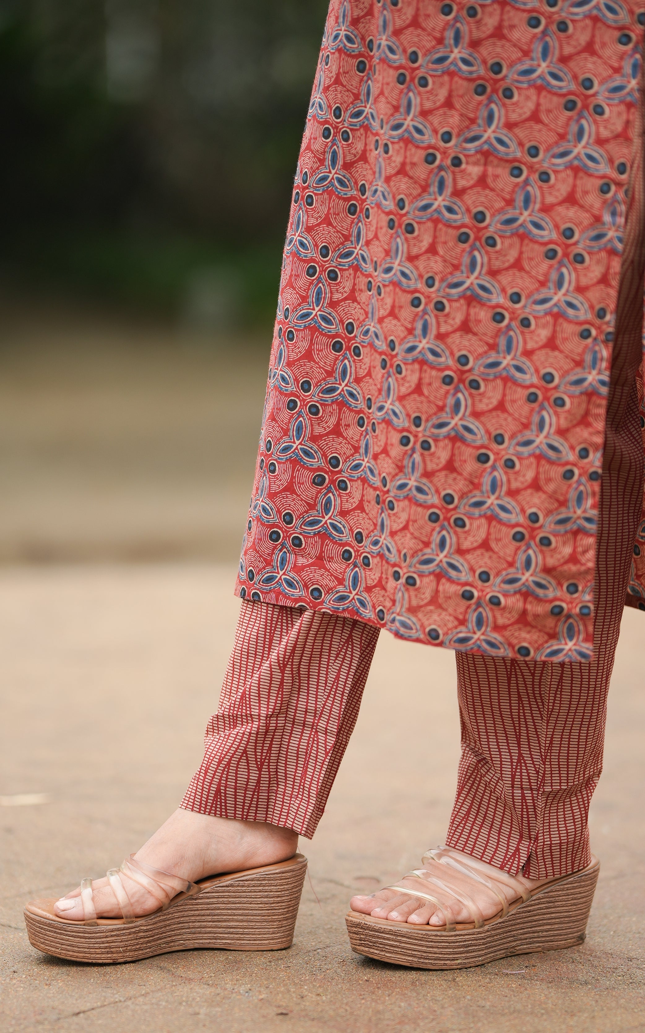 Nishidha Maroon (Kurti+Pant+Dupatta) KURTIS instore
