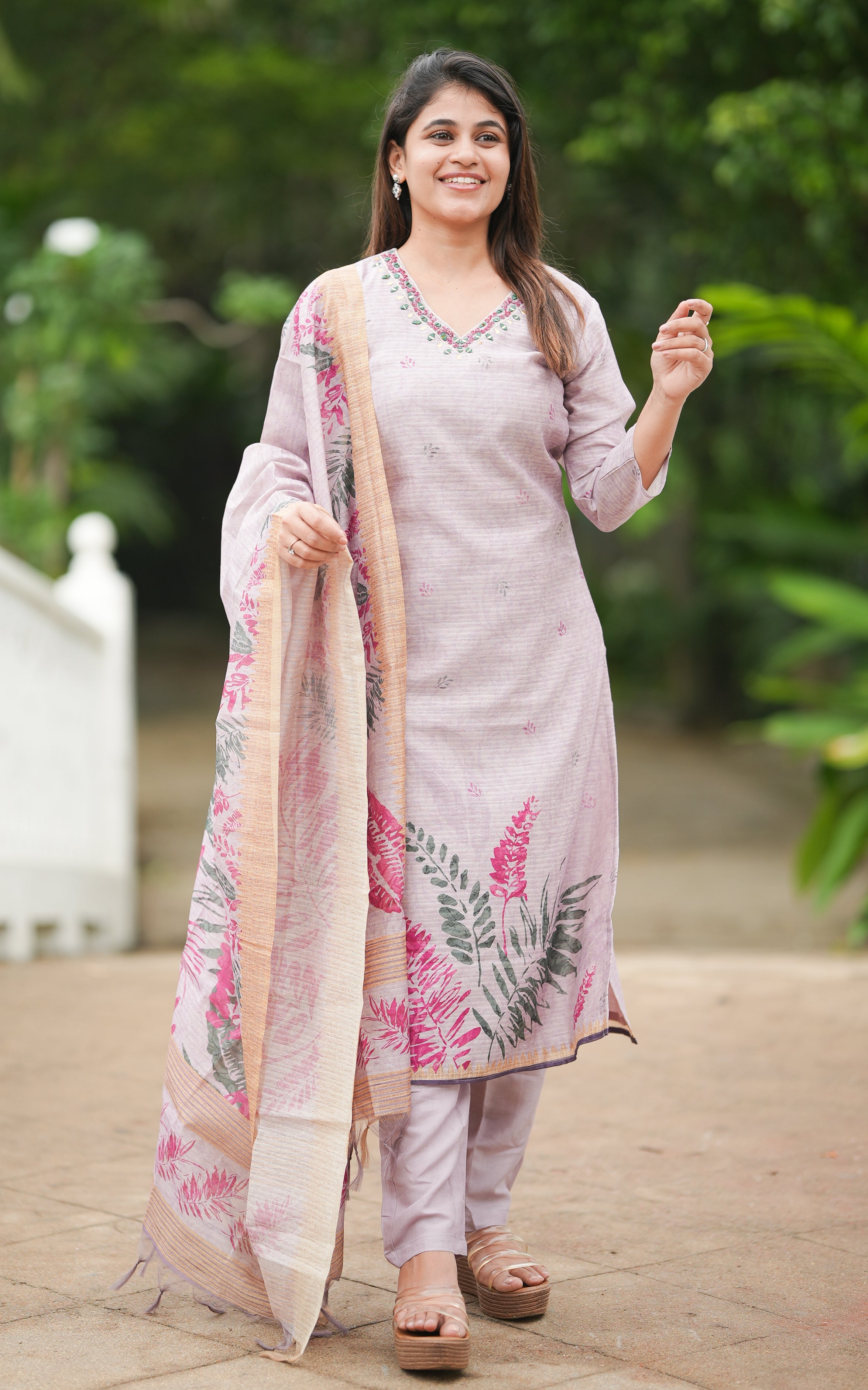 Bharaniga (Kurti+Pant+Dupatta) KURTIS instore