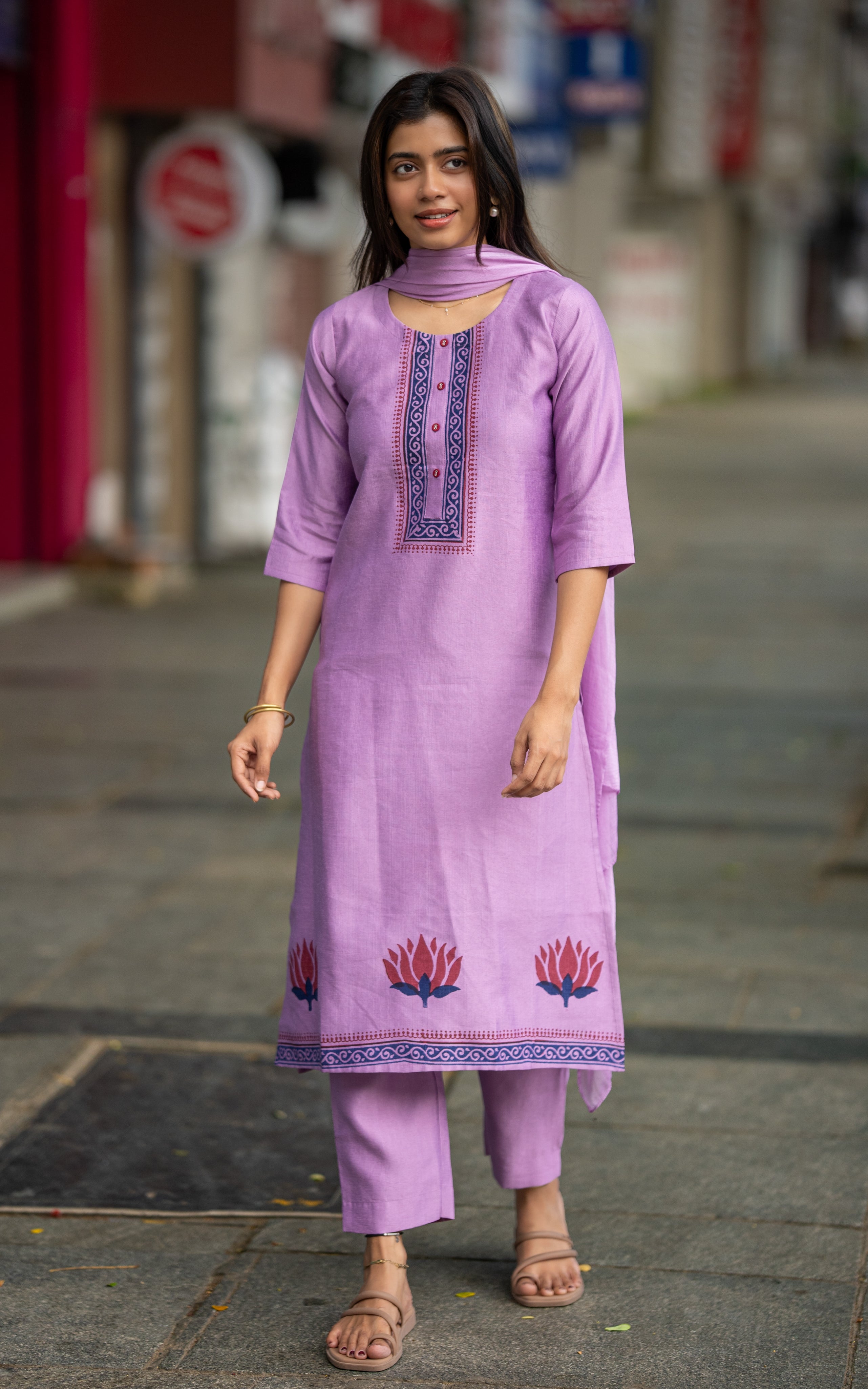 Shareen (Kurti+Pant+Dupatta)