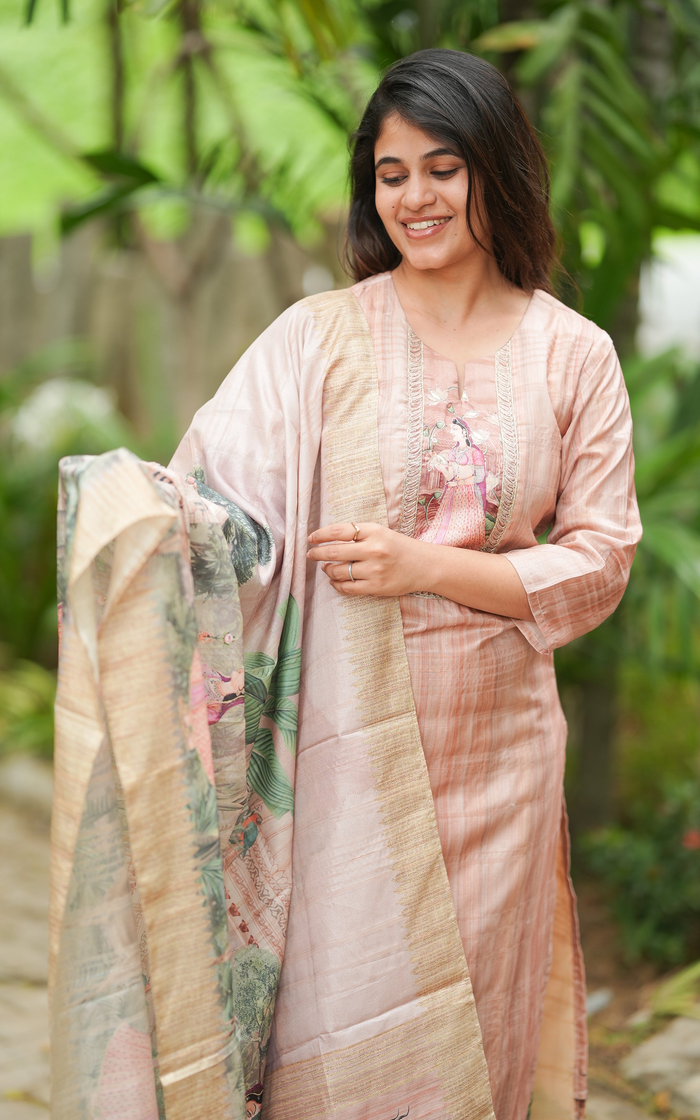 Isaivani (Kurti+Pant+Dupatta) KURTIS Instore
