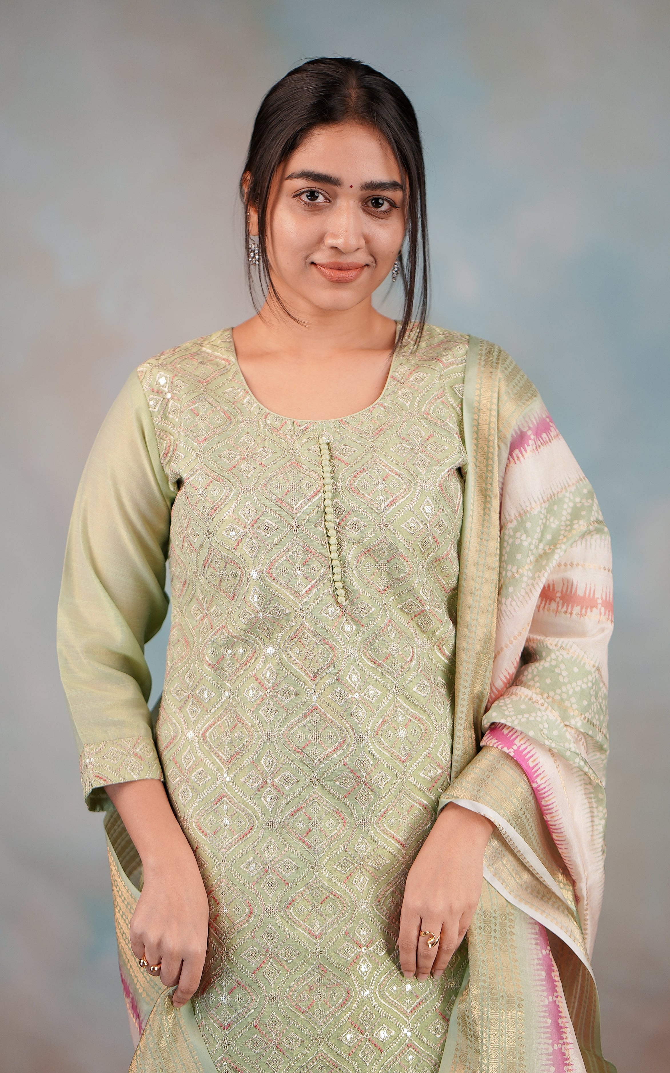 Nithu (Kurti+Pant+Dupatta)