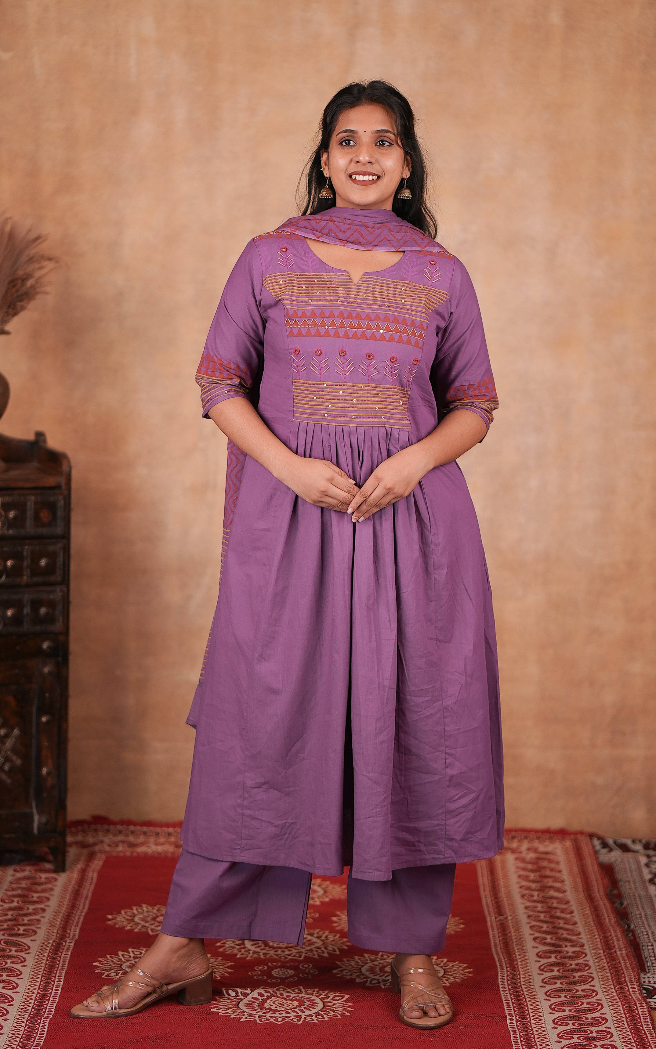 Anarkali kurti sets