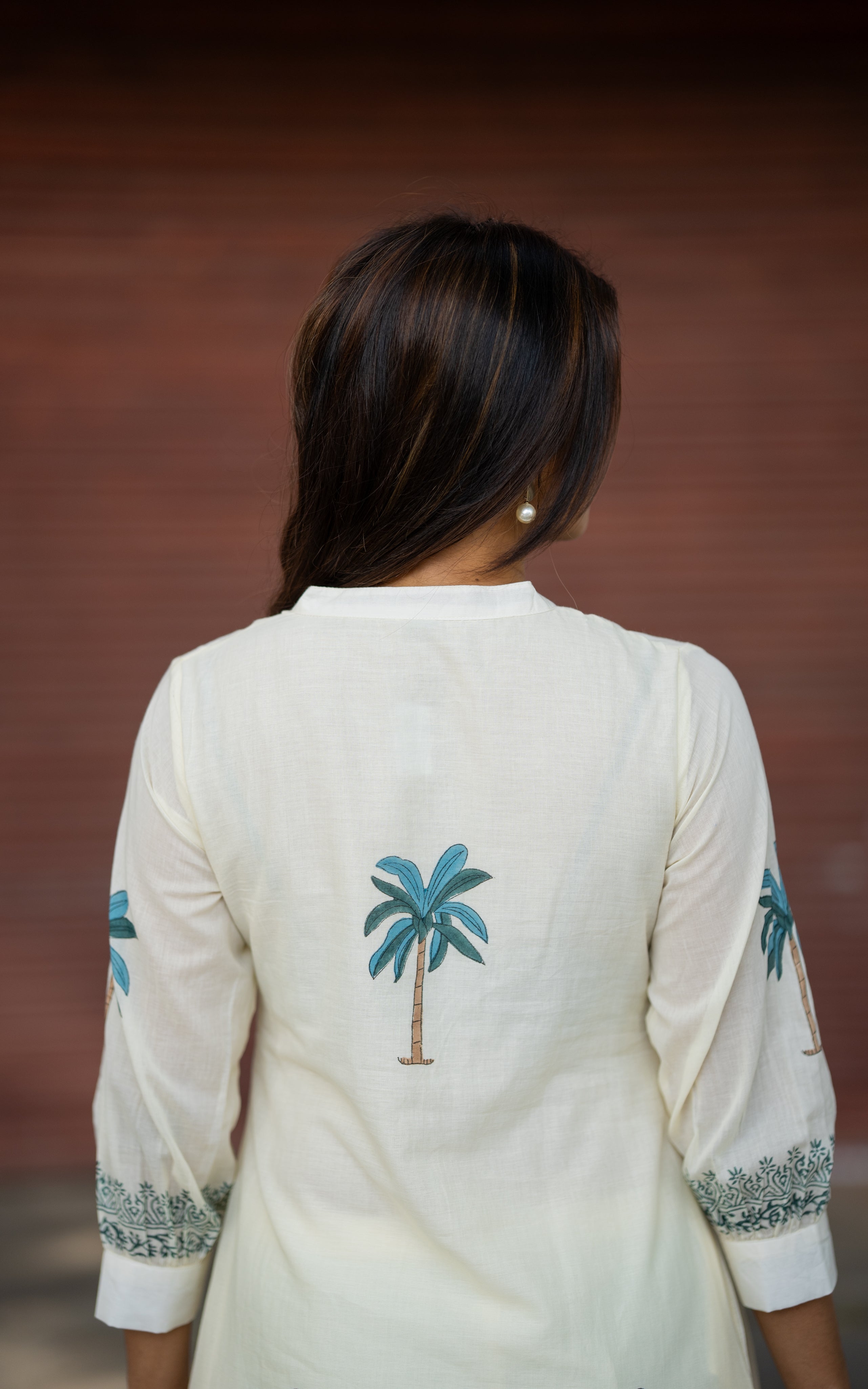 White Beauty B (Kurti+Pant+Dupatta)